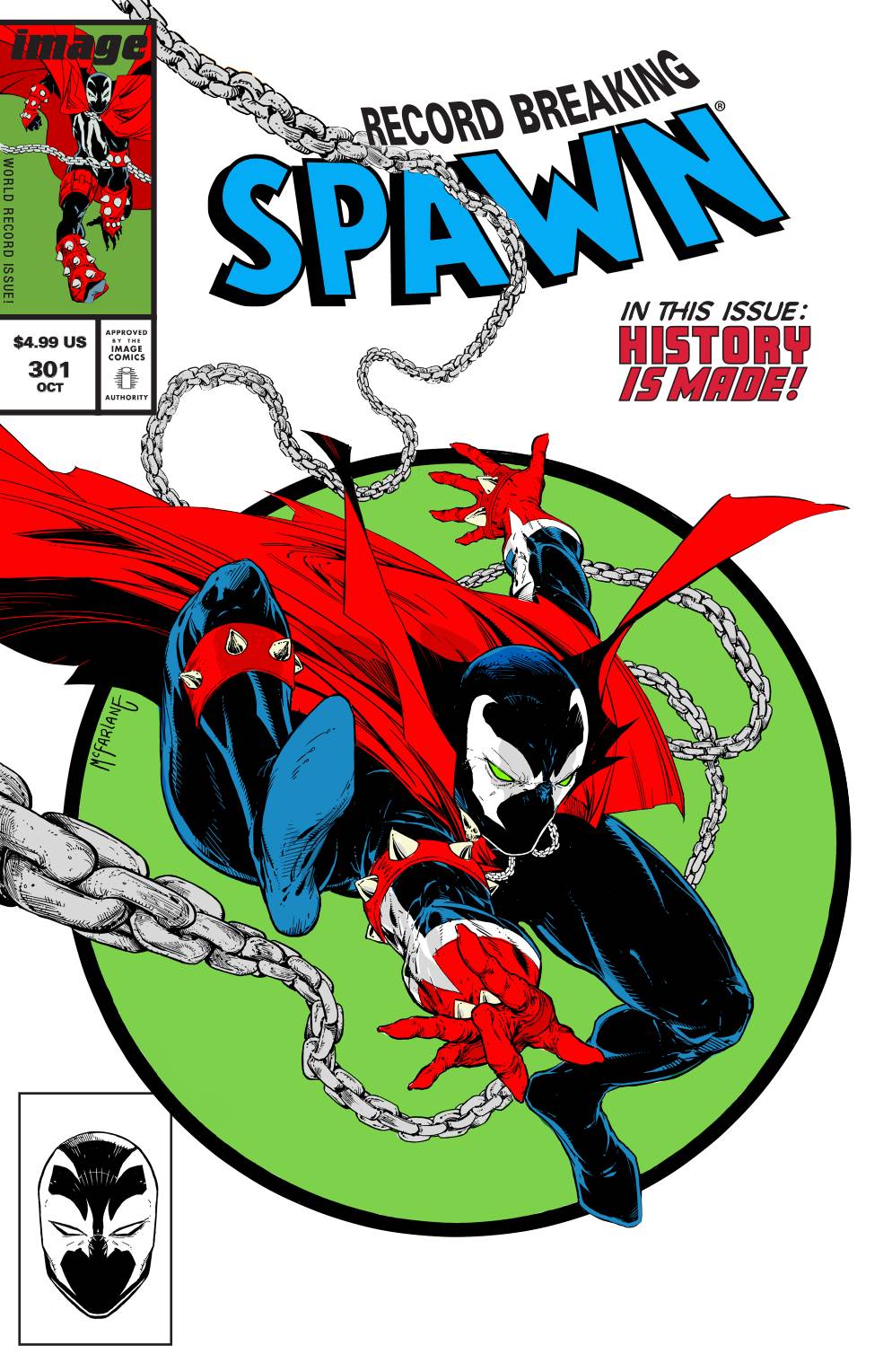 SPAWN #301 CVR H PARODY MCFARLANE