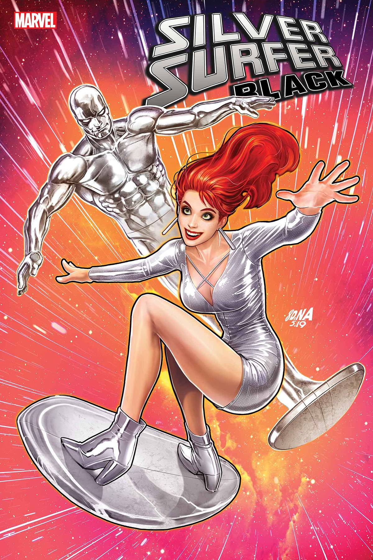 SILVER SURFER BLACK #5 (OF 5) NAKAYAMA MARY JANE VAR