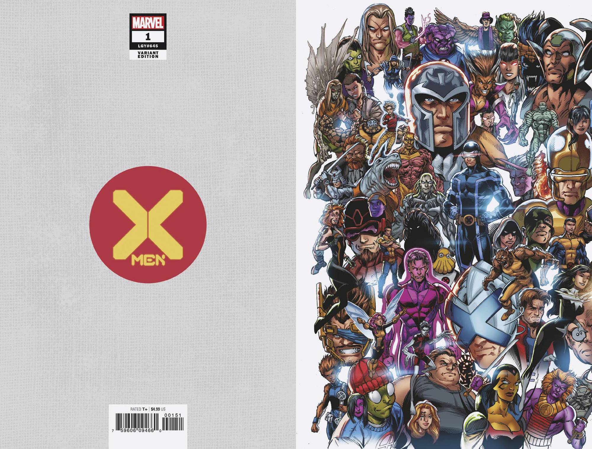 X-MEN #1 BAGLEY EVERY MUTANT EVER VAR DX