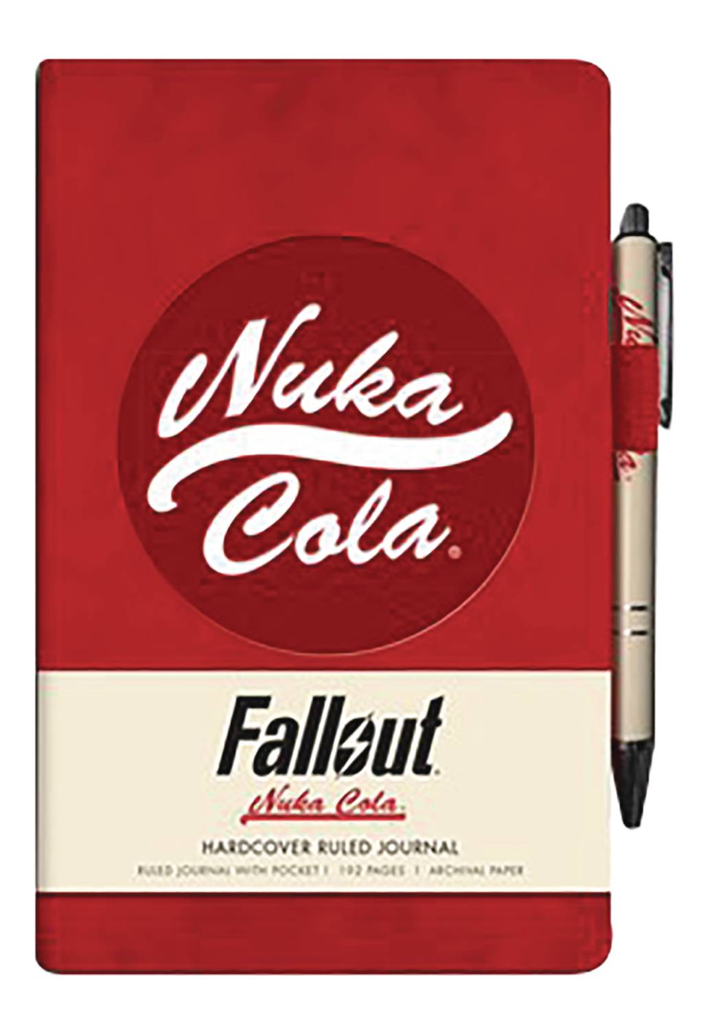 FALLOUT HC RULED JOURNAL (WITH PEN)