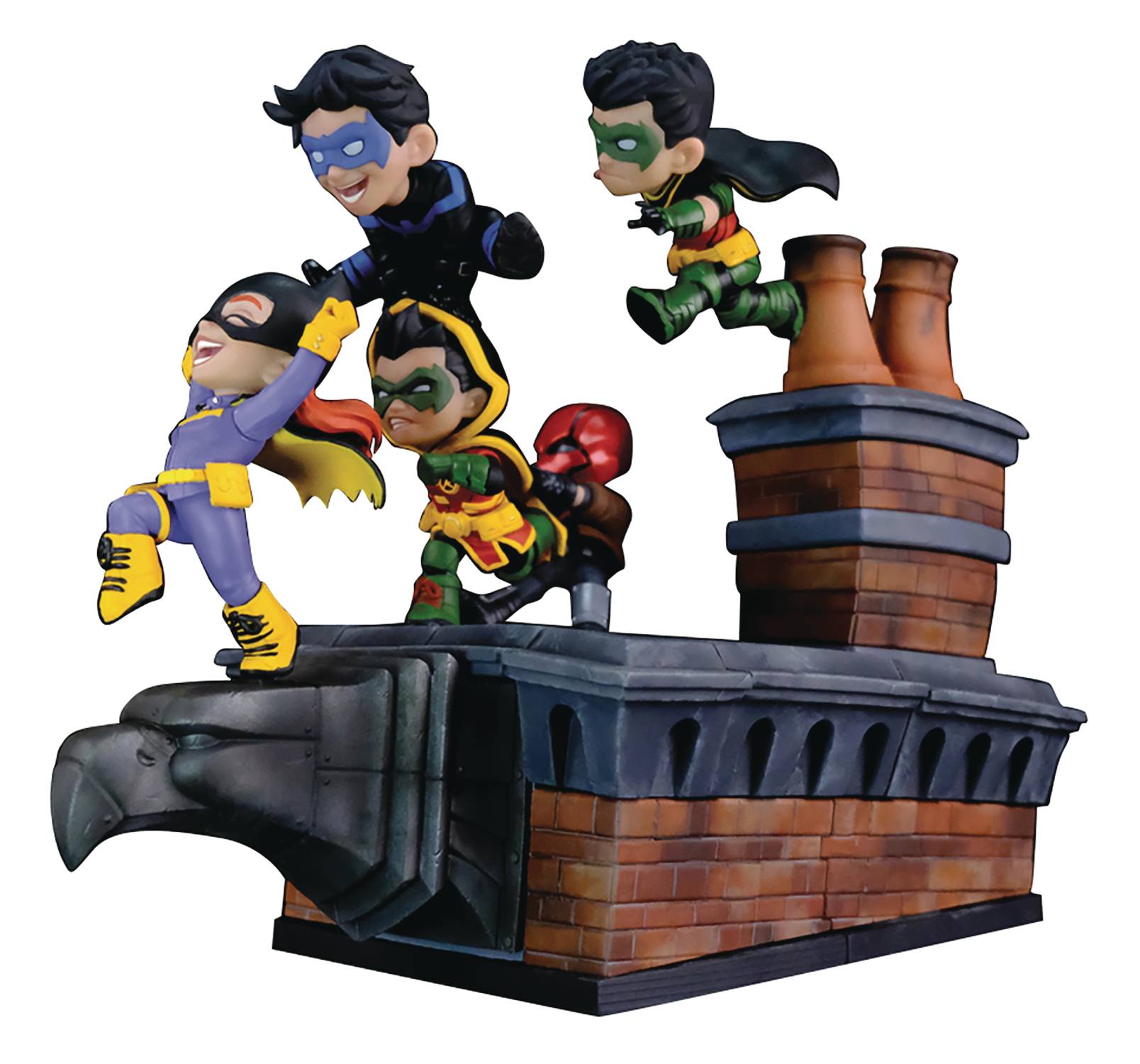 batman batfamily statue