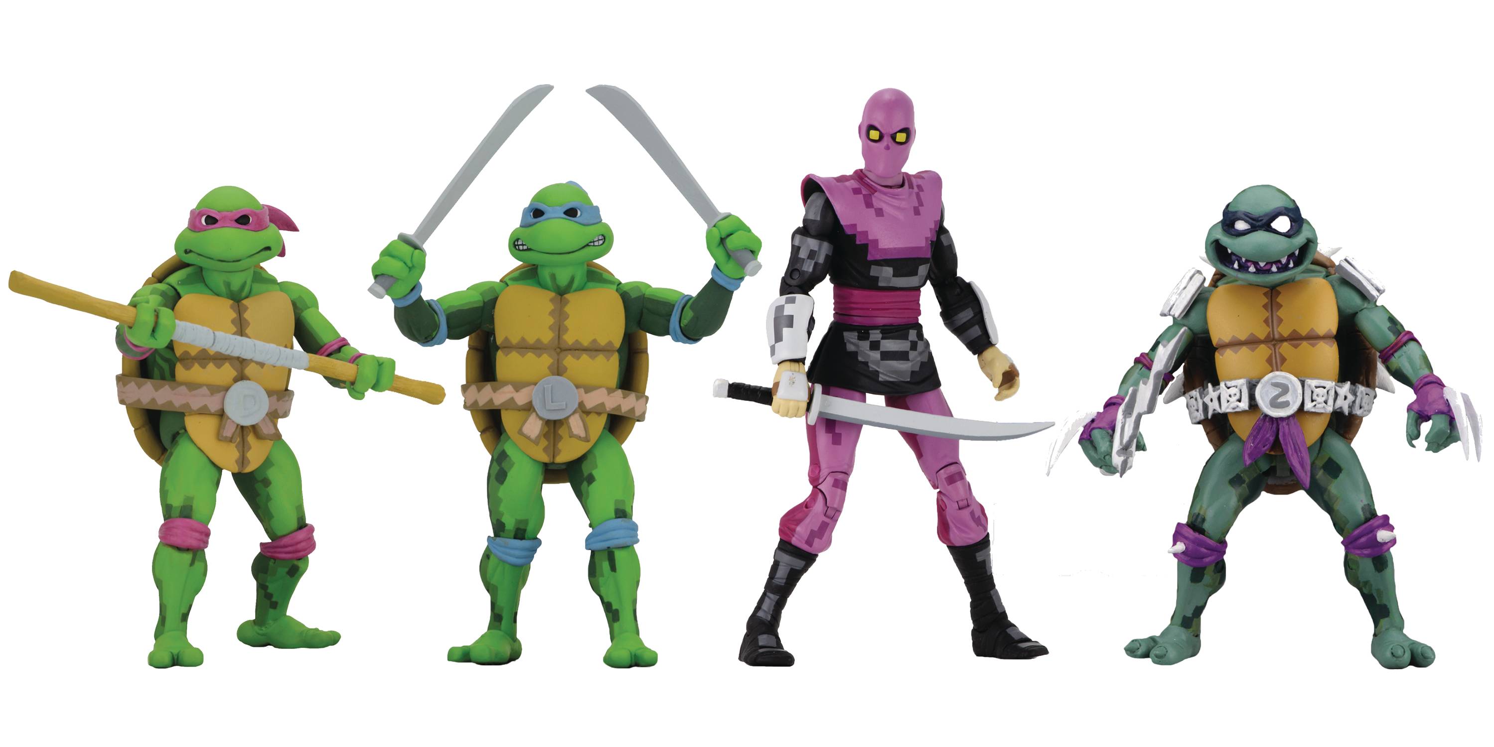 TMNT TURTLES IN TIME 7IN ACTION FIGURE ASST (JUN198623)