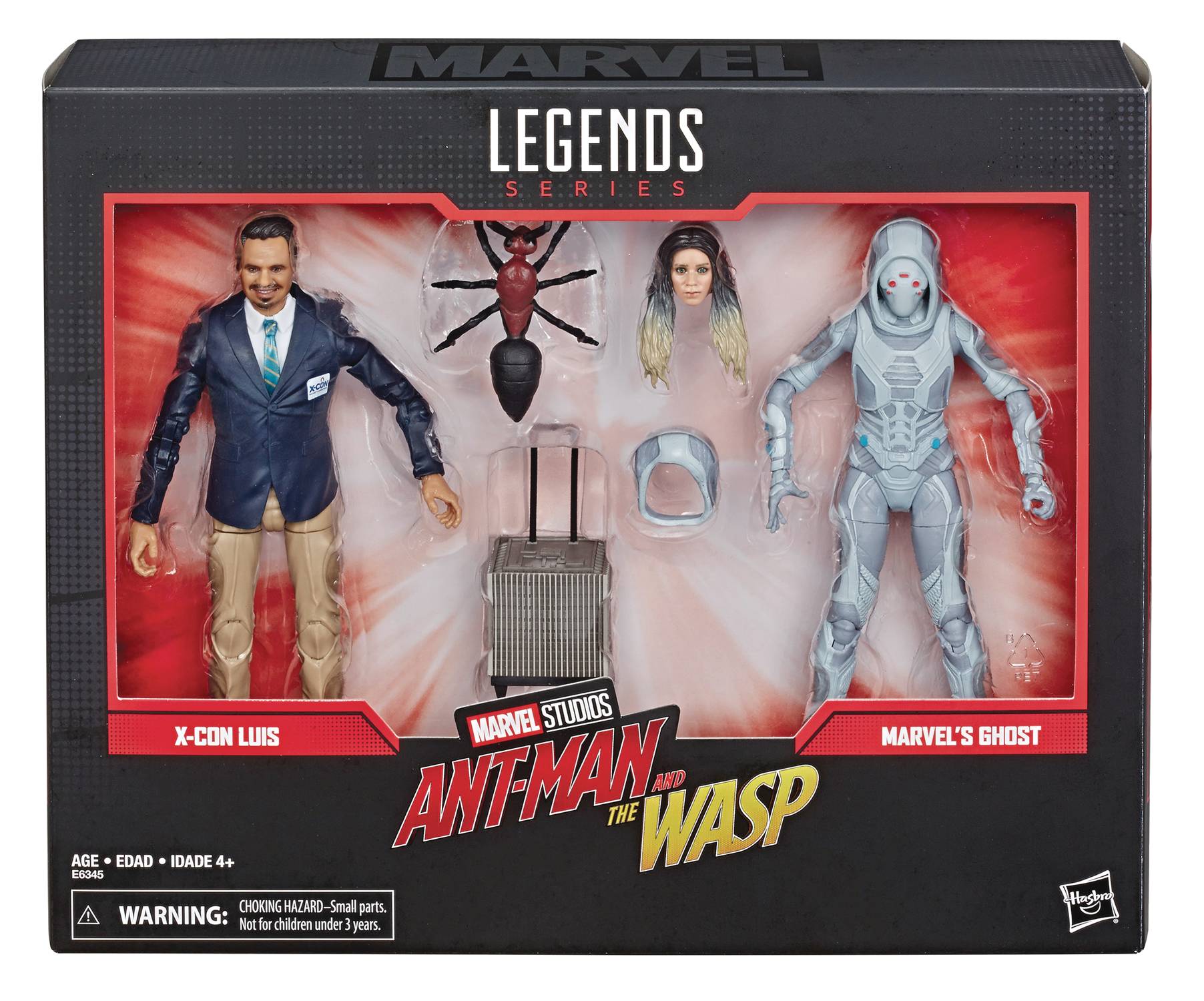 MARVEL LEGENDS 80TH ANN GHOST/LUIS 6IN AF SET CS