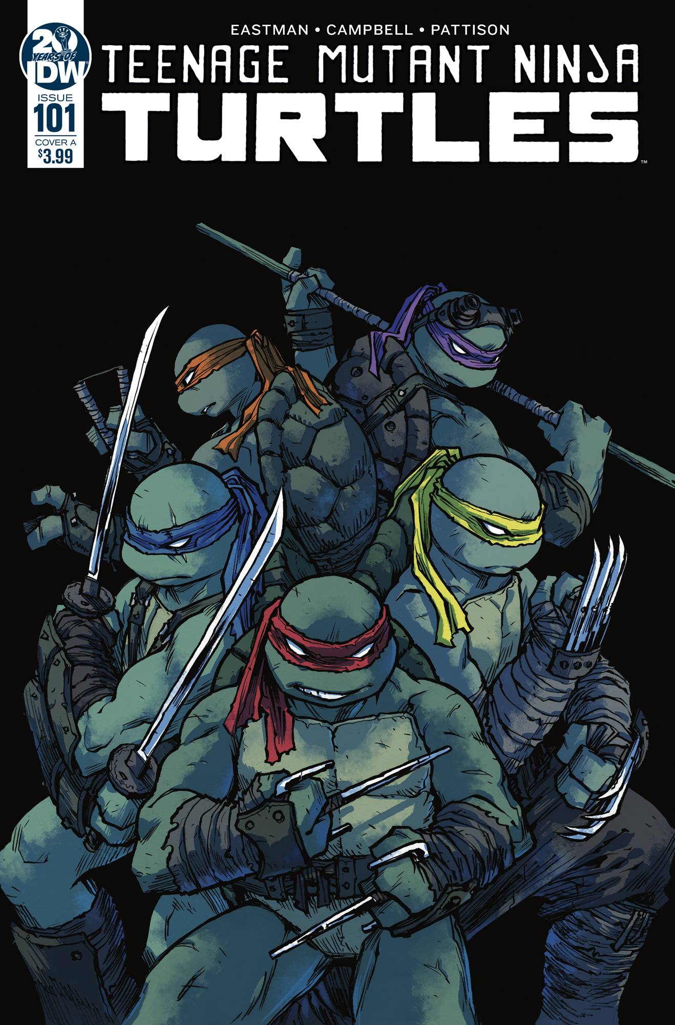 TMNT ONGOING #101 CVR A CAMPBELL