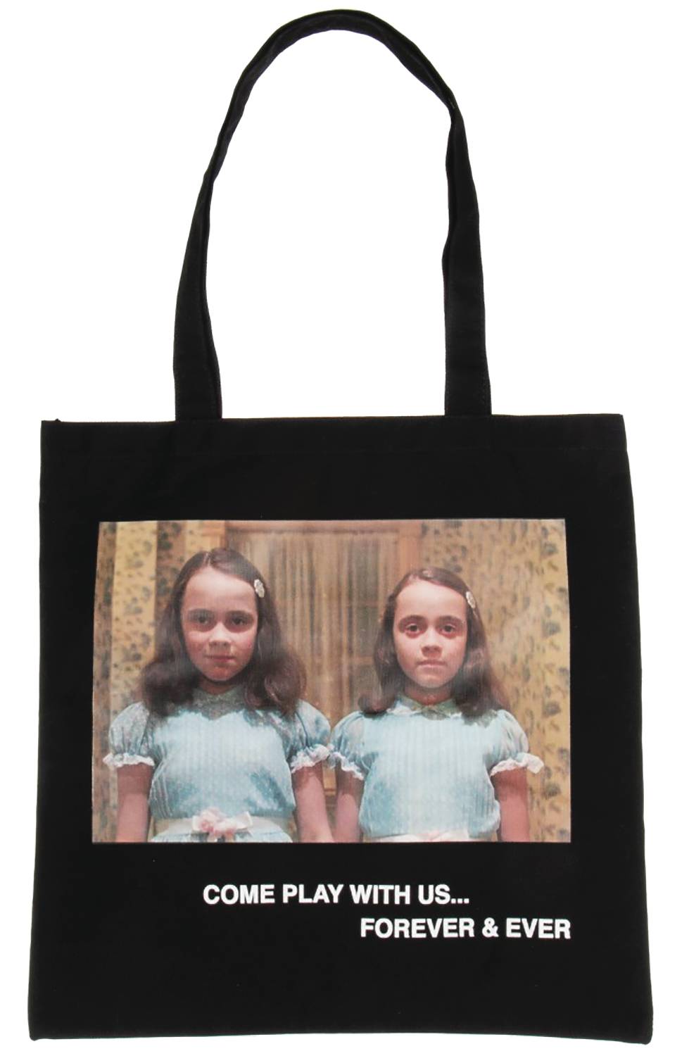 THE SHINING TWINS IMAGE CAPTURE CANVAS TOTE