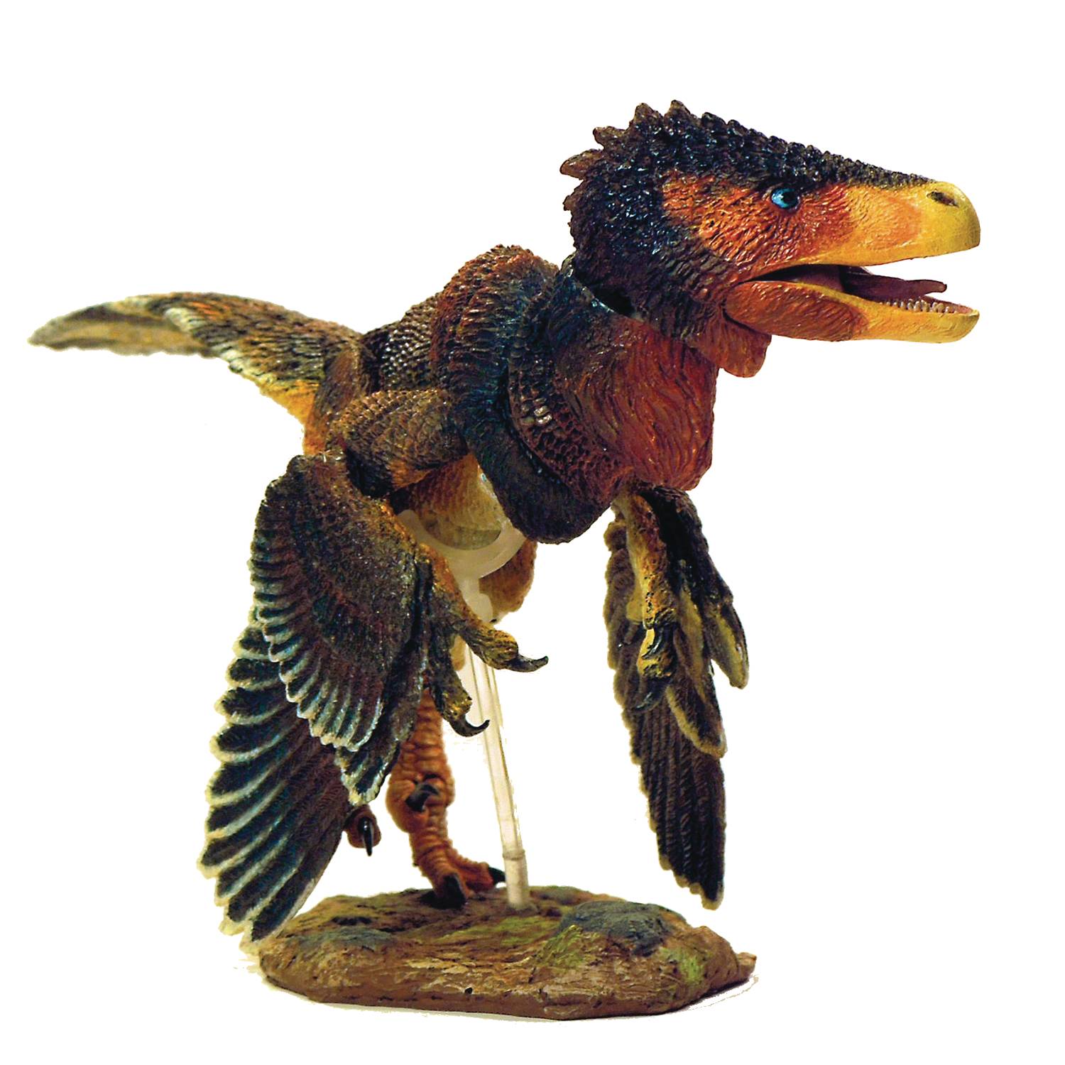 BEASTS OF MESOZOIC RAPTOR SERIES ZHENYUANLONG BROWN 1/6 AF (