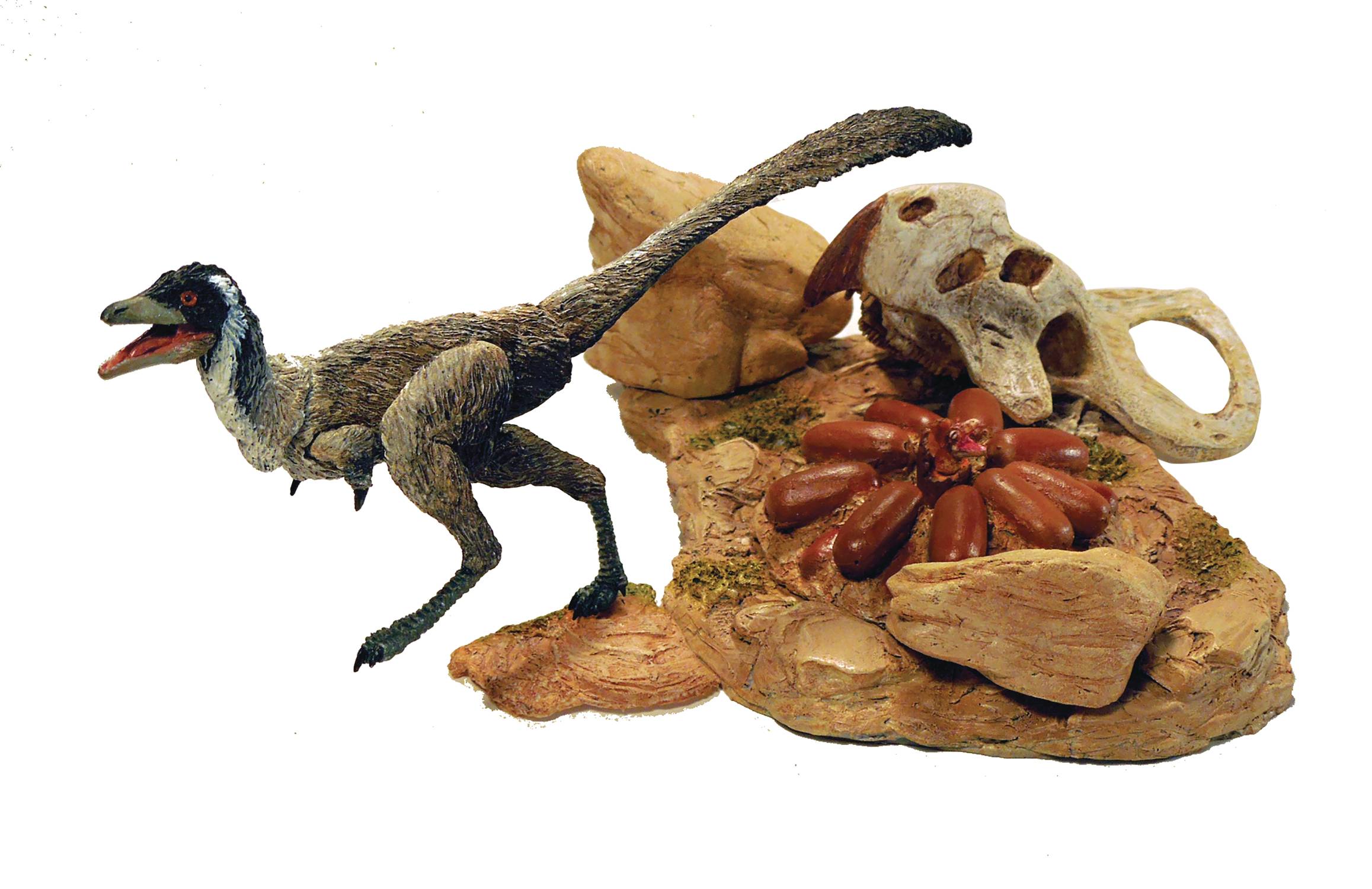 BEASTS OF MESOZOIC RAPTOR SERIES DESERT MONONYKUS SET