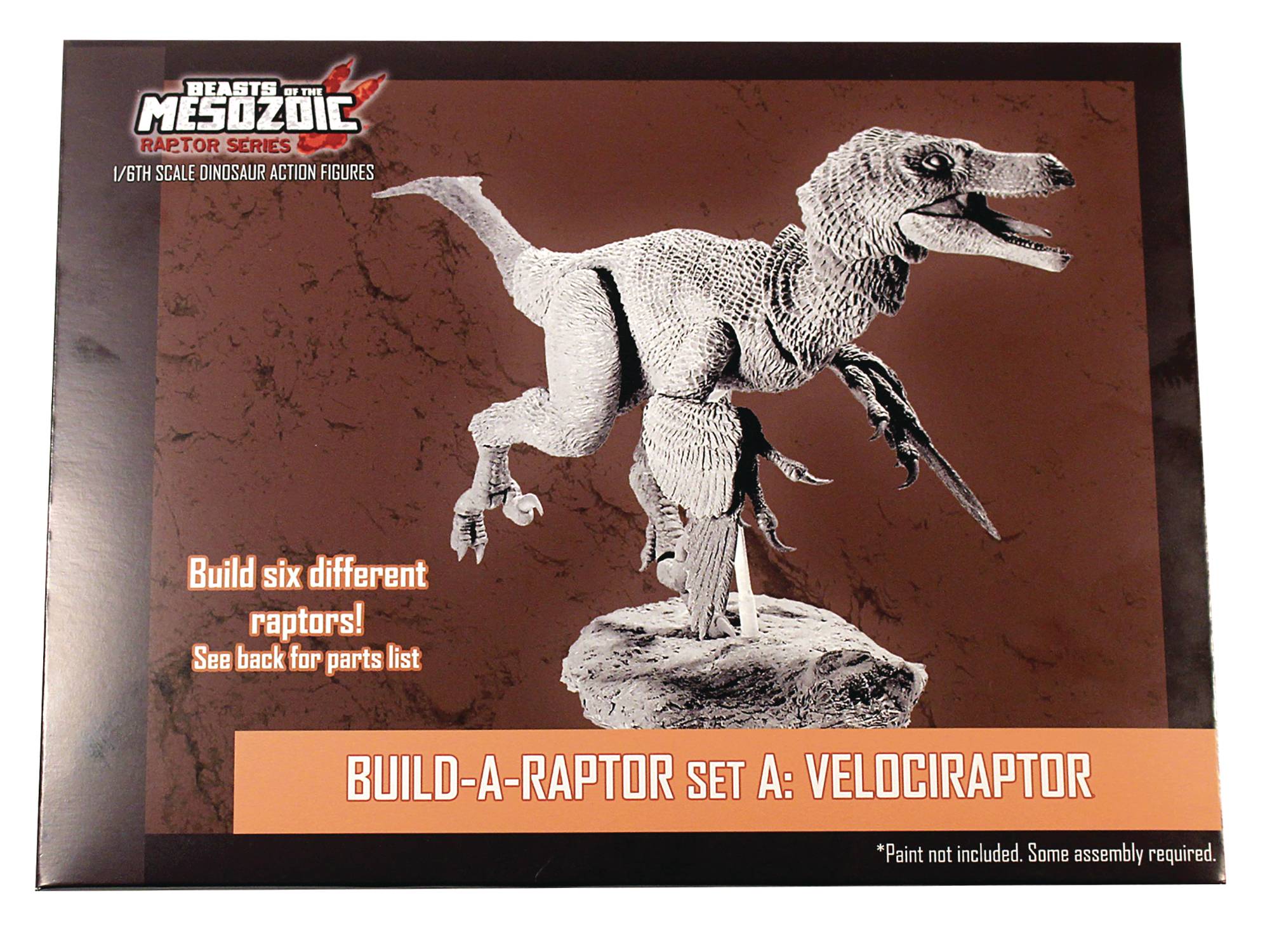 BEASTS OF MESOZOIC RAPTOR SERIES BUILD-A-RAPTOR SET A 1/6 AF