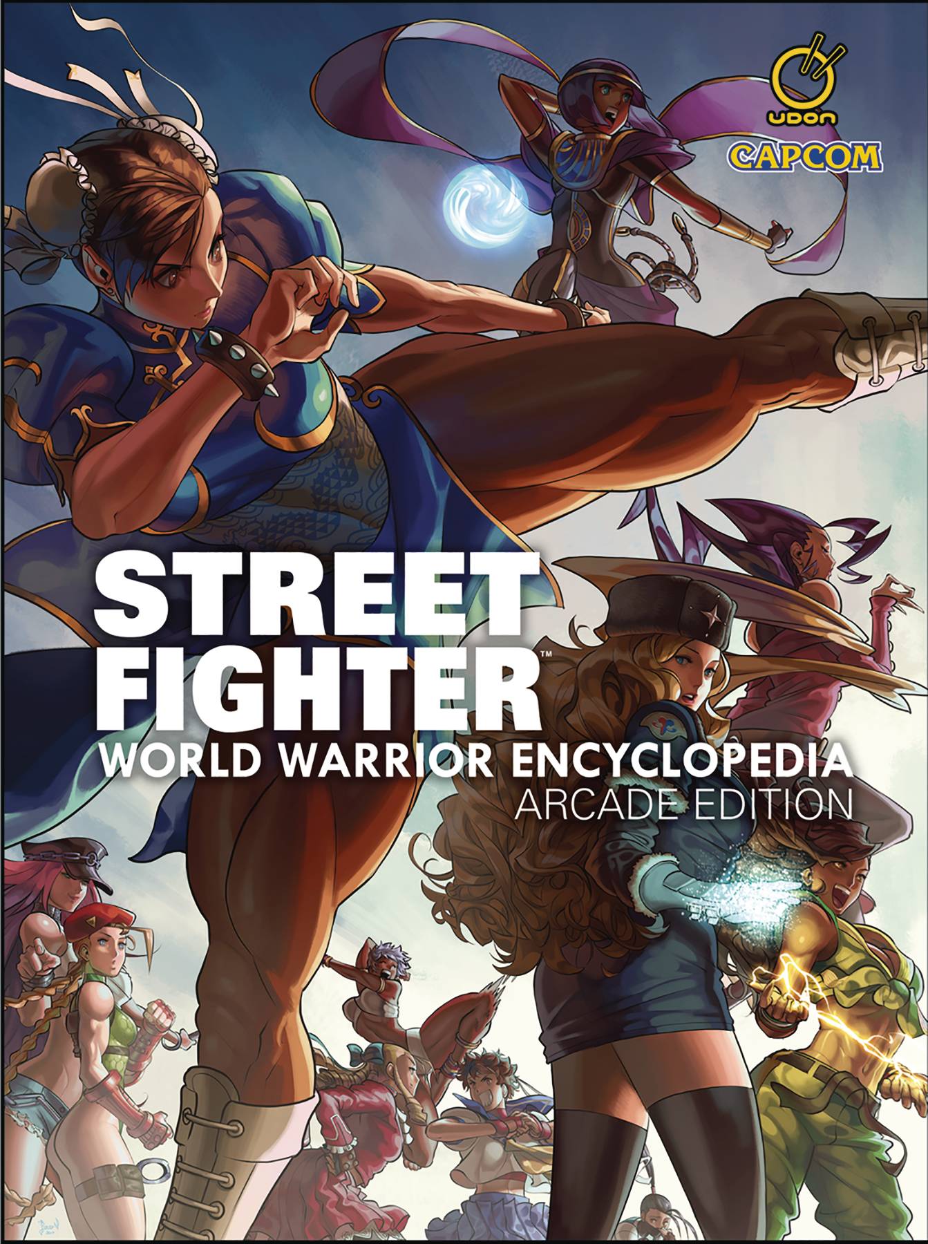 STREET FIGHTER WORLD WARRIOR ENCYCLOPEDIA HC ARCADE EDITION