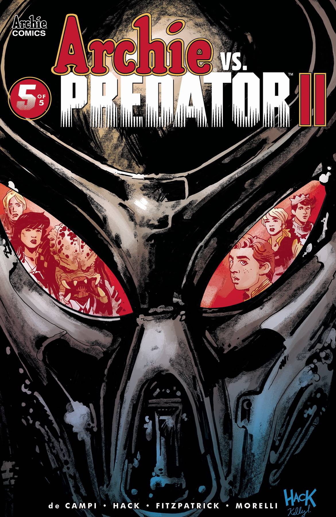 ARCHIE VS PREDATOR 2 #5 (OF 5) CVR A HACK