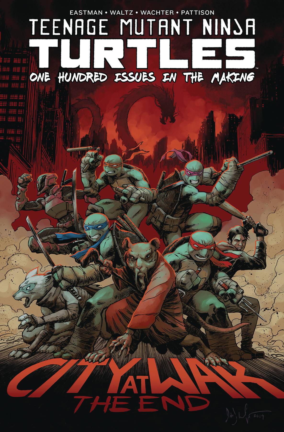 TMNT ONGOING #100 DLX HC
