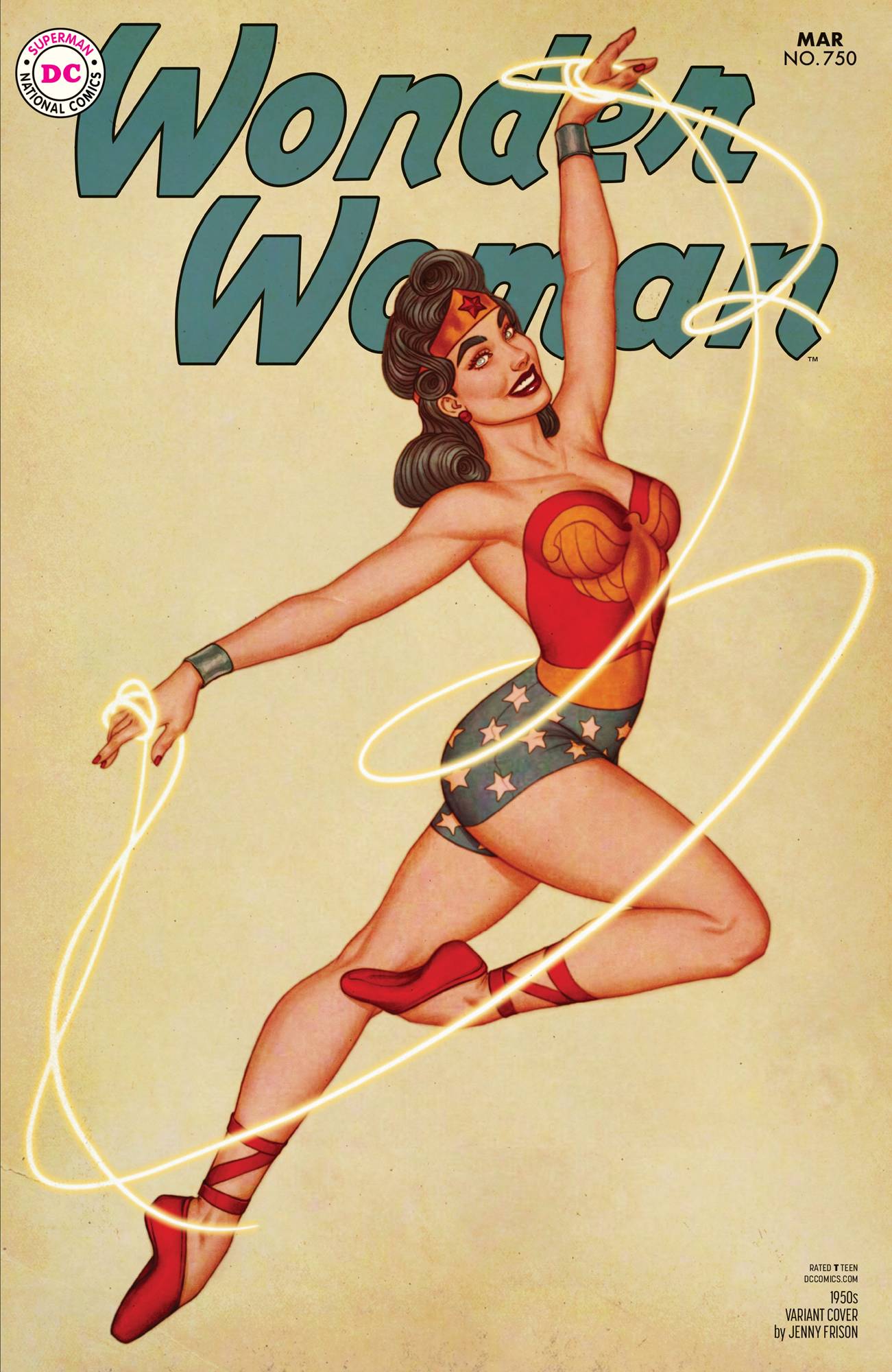 WONDER WOMAN #750 1950S VAR ED