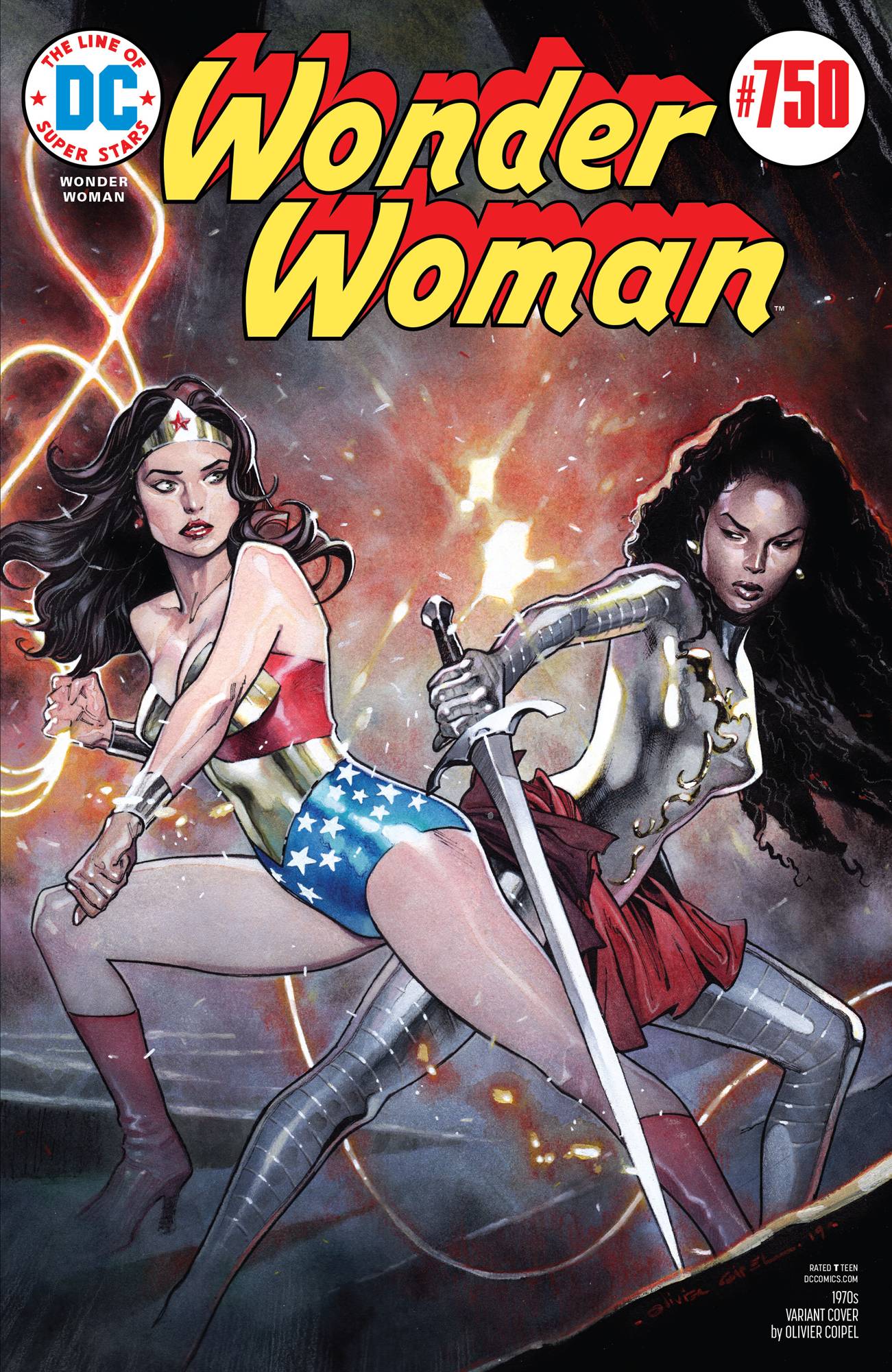 WONDER WOMAN #750 1970S VAR ED