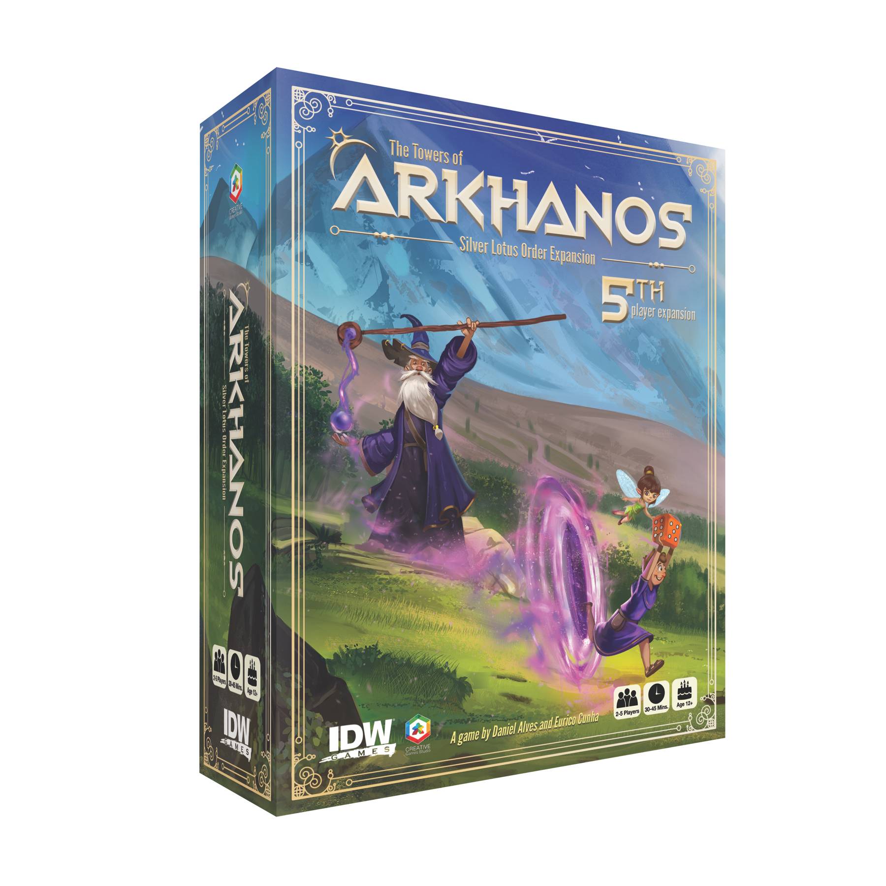 TOWERS OF ARKHANOS SILVER LOTUS ORDER 5TH PLAYER EXPANSION (