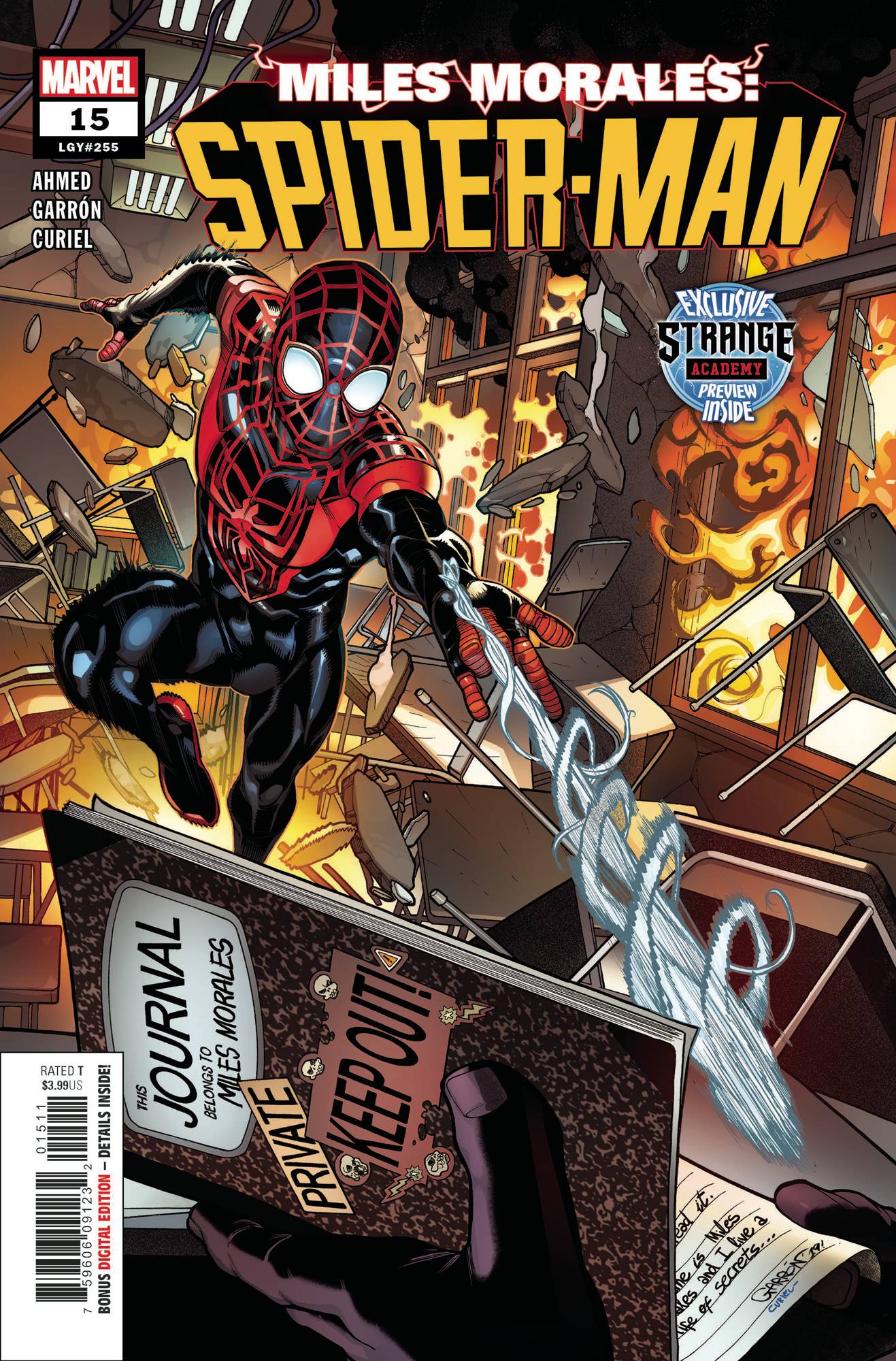 Dec190877 Miles Morales Spider Man 15 Previews World