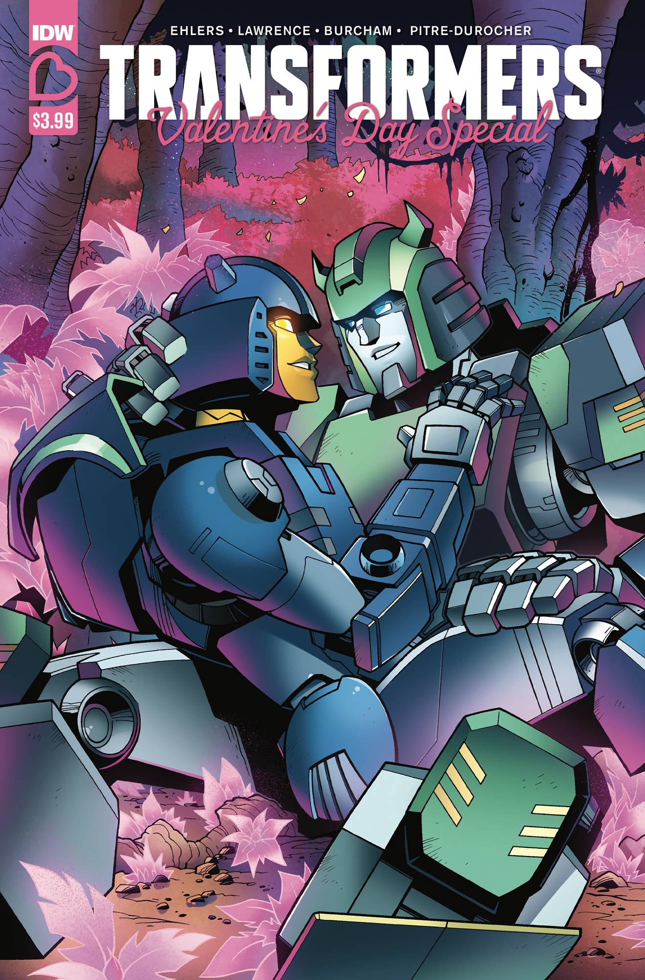 トランスフォーマー　アメコミ　IDW バレンタイン DEC190656 - TRANSFORMERS VALENTINES DAY SPECIAL - Previews World