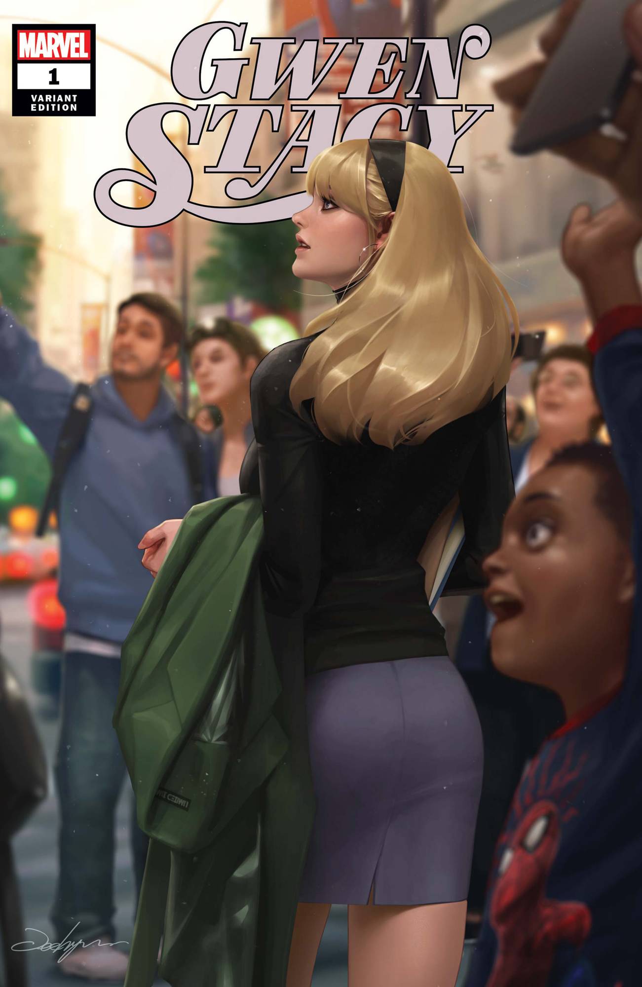 DEC190843 GWEN STACY 1 OF 5 JEEHYUNG LEE VAR Previews World