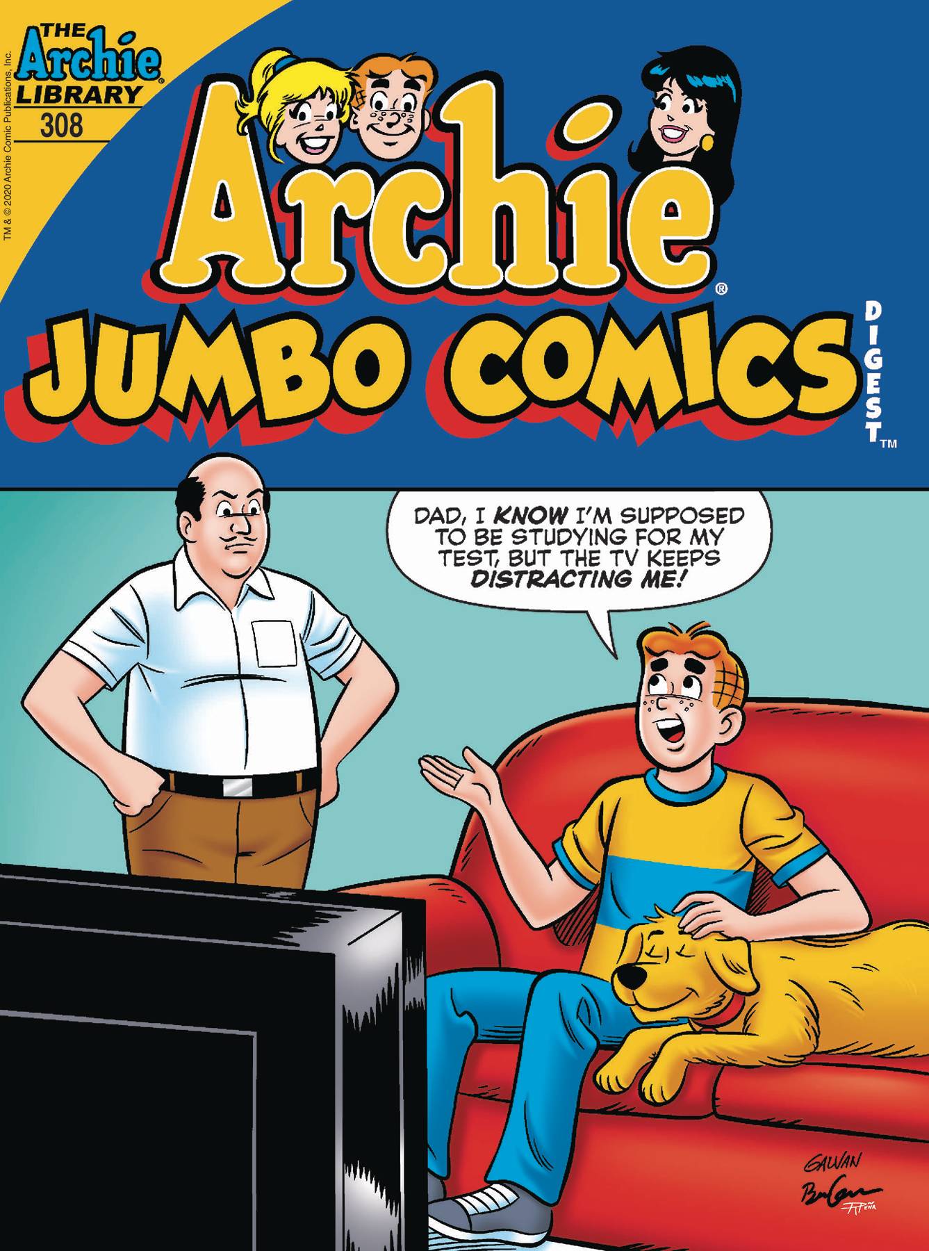 ARCHIE JUMBO COMICS DIGEST #308