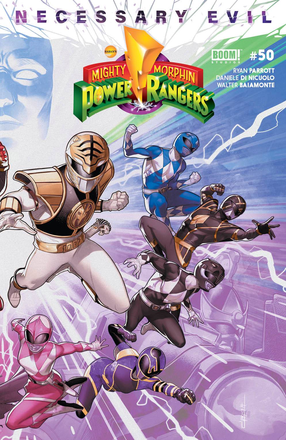 MIGHTY MORPHIN POWER RANGERS #50 CONNECTING VAR