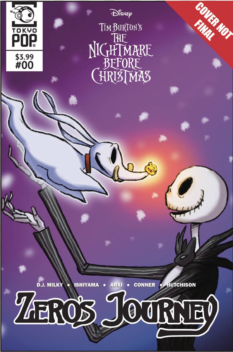 NIGHTMARE BEFORE CHRISTMAS ZEROS JOURNEY #0 EPILOGUE