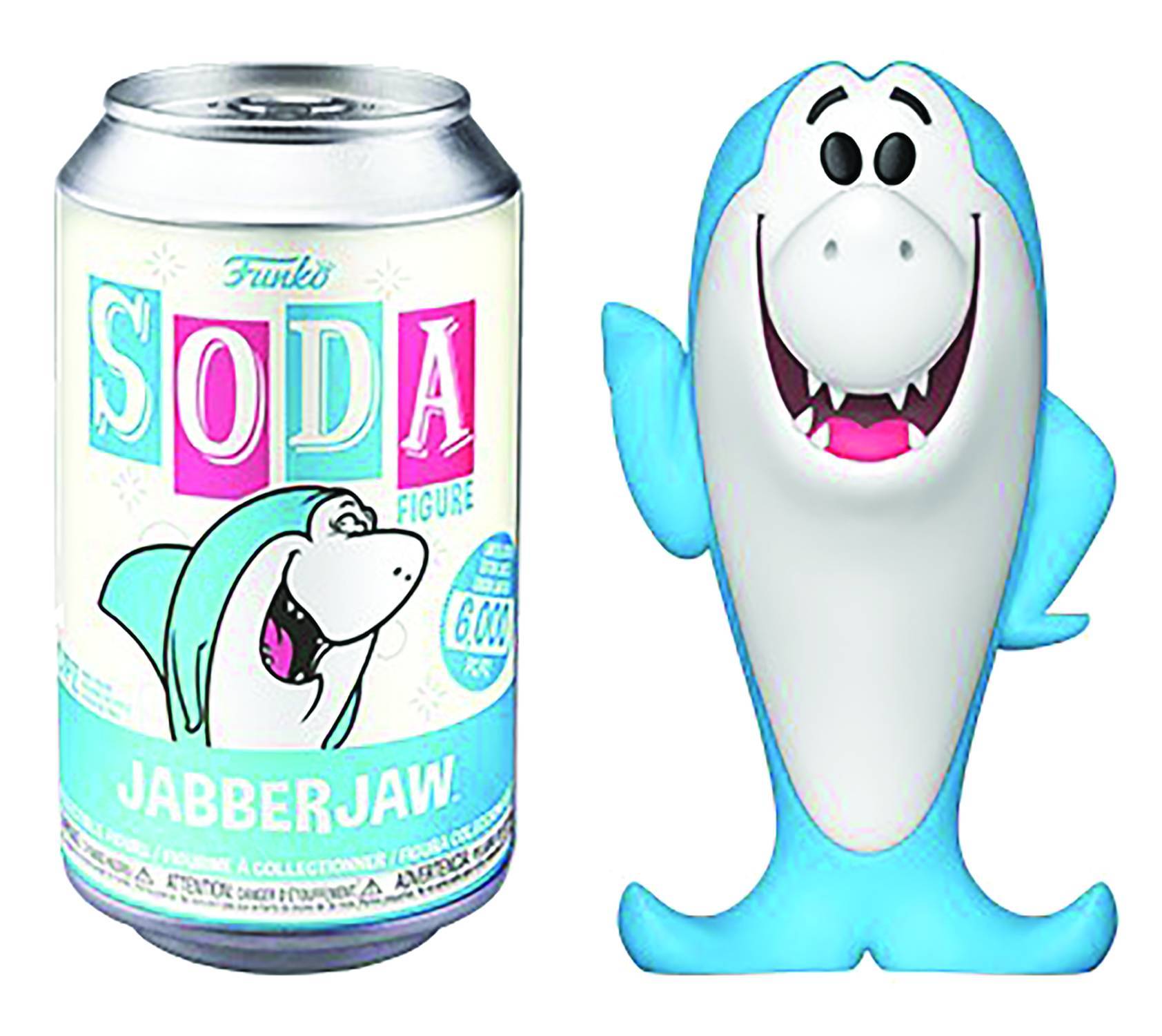 VINYL SODA HANNA BARBERA JABBERJAW VINYL FIG W/CHASE