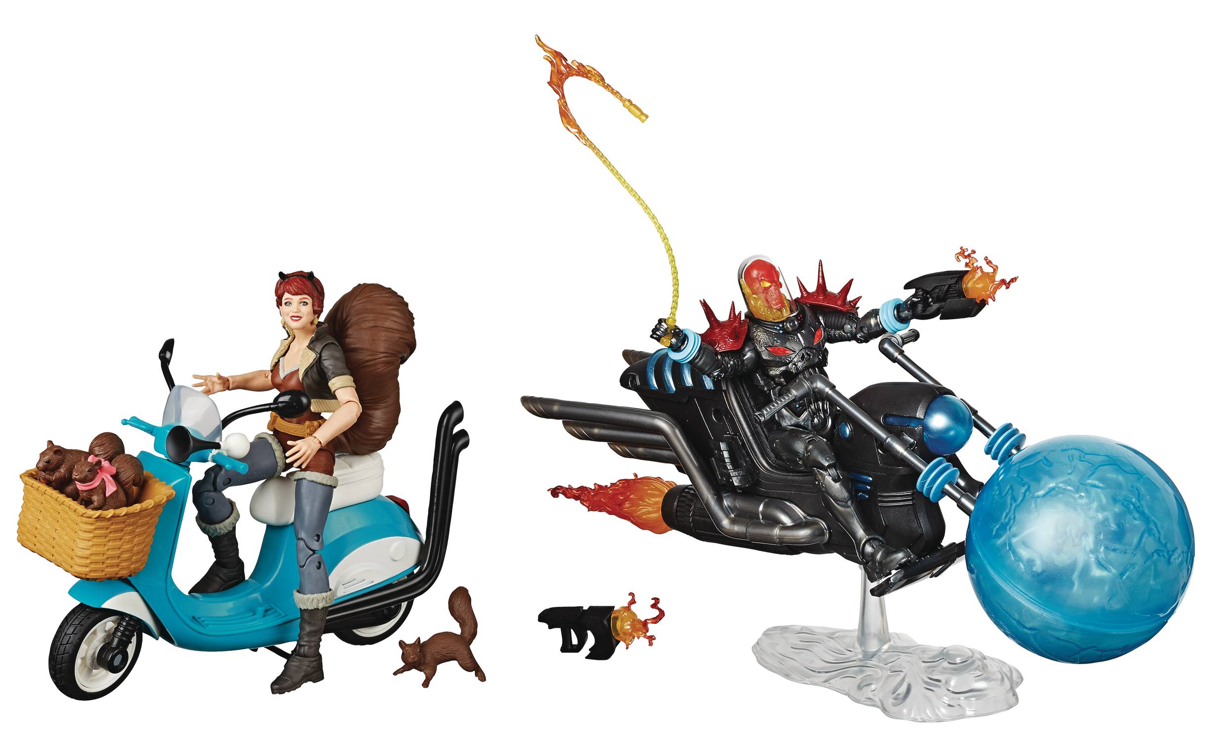 MARVEL LEGENDS 6IN COSMIC GHOST RIDER/SQUIRREL GIRL AF ASST