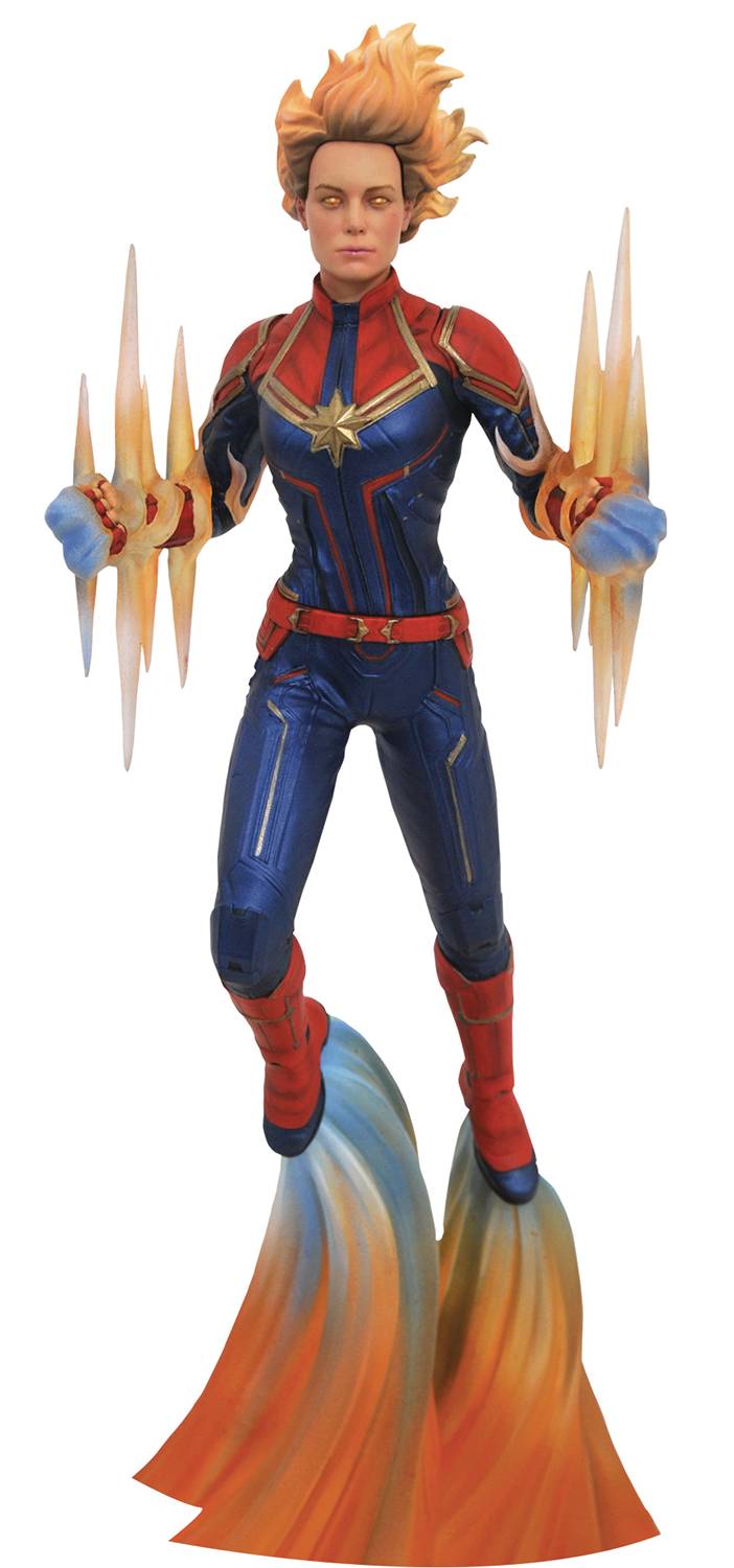 MARVEL GALLERY CAPTAIN MARVEL MOVIE BINARY POWER PVC STATUE