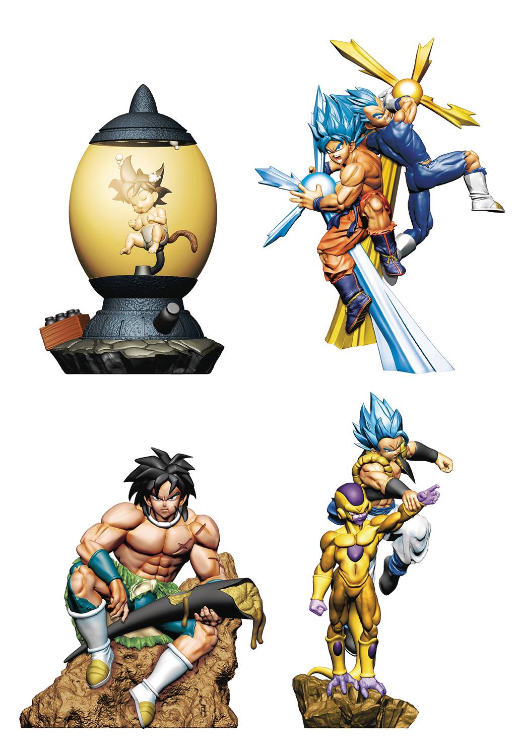 Figurine Dragon Ball Super Dracap Rebirth  Figurines Dbz Megahouse »  Mesqueunclick