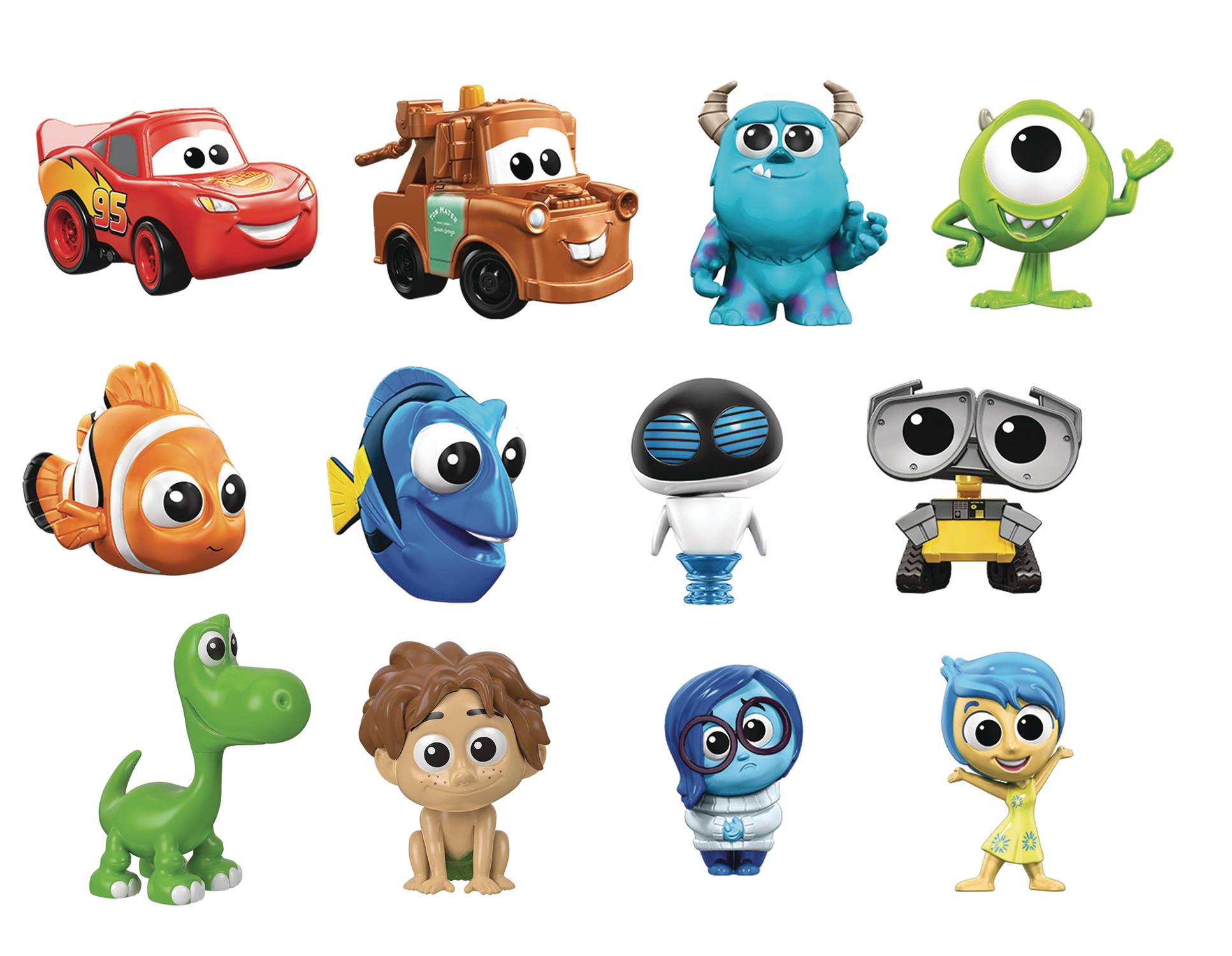 Jan8179 Disney Pixar Mini Figure Bmb Dis Previews World