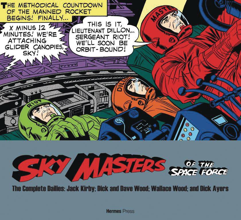 SKY MASTERS OF SPACE FORCE COMP DAILIES 1958-1961 SC