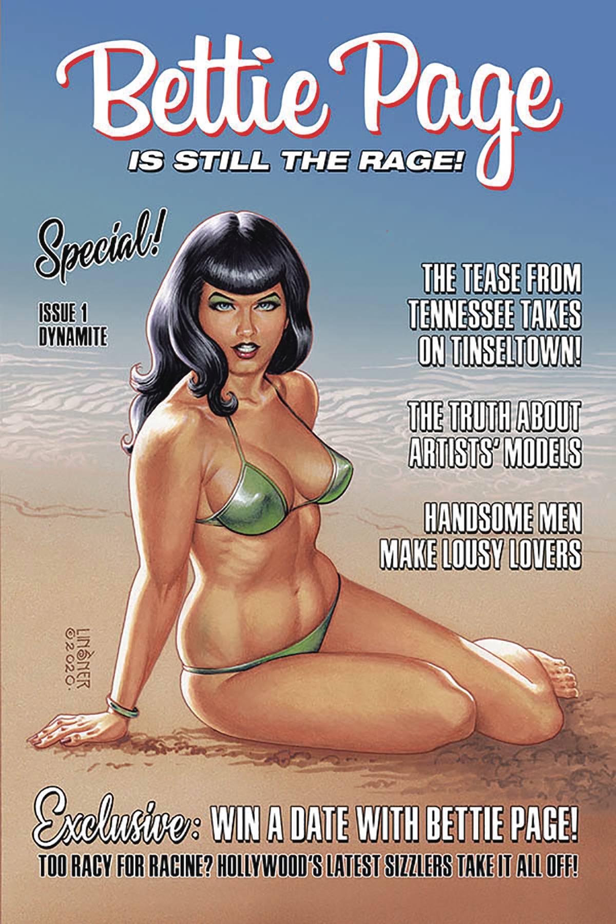 BETTIE PAGE #1 CVR C LINSNER