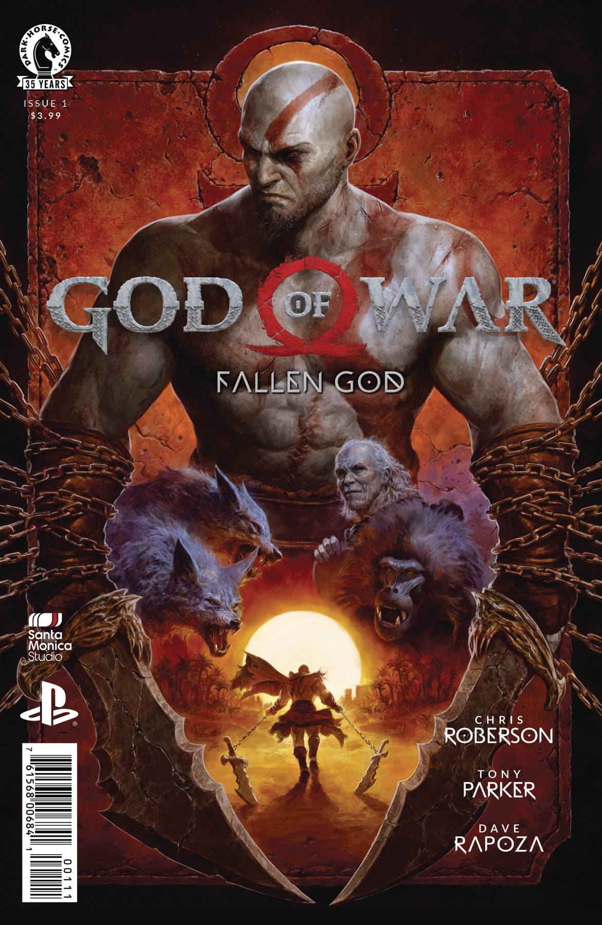 SEP180285 - GOD OF WAR #1 (OF 4) - Previews World