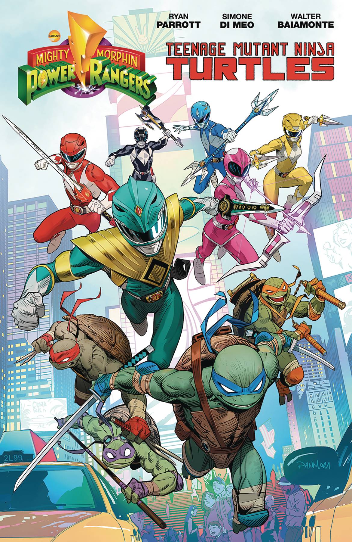 Preview: Mighty Morphin Power Rangers/Teenage Mutant Ninja Turtles