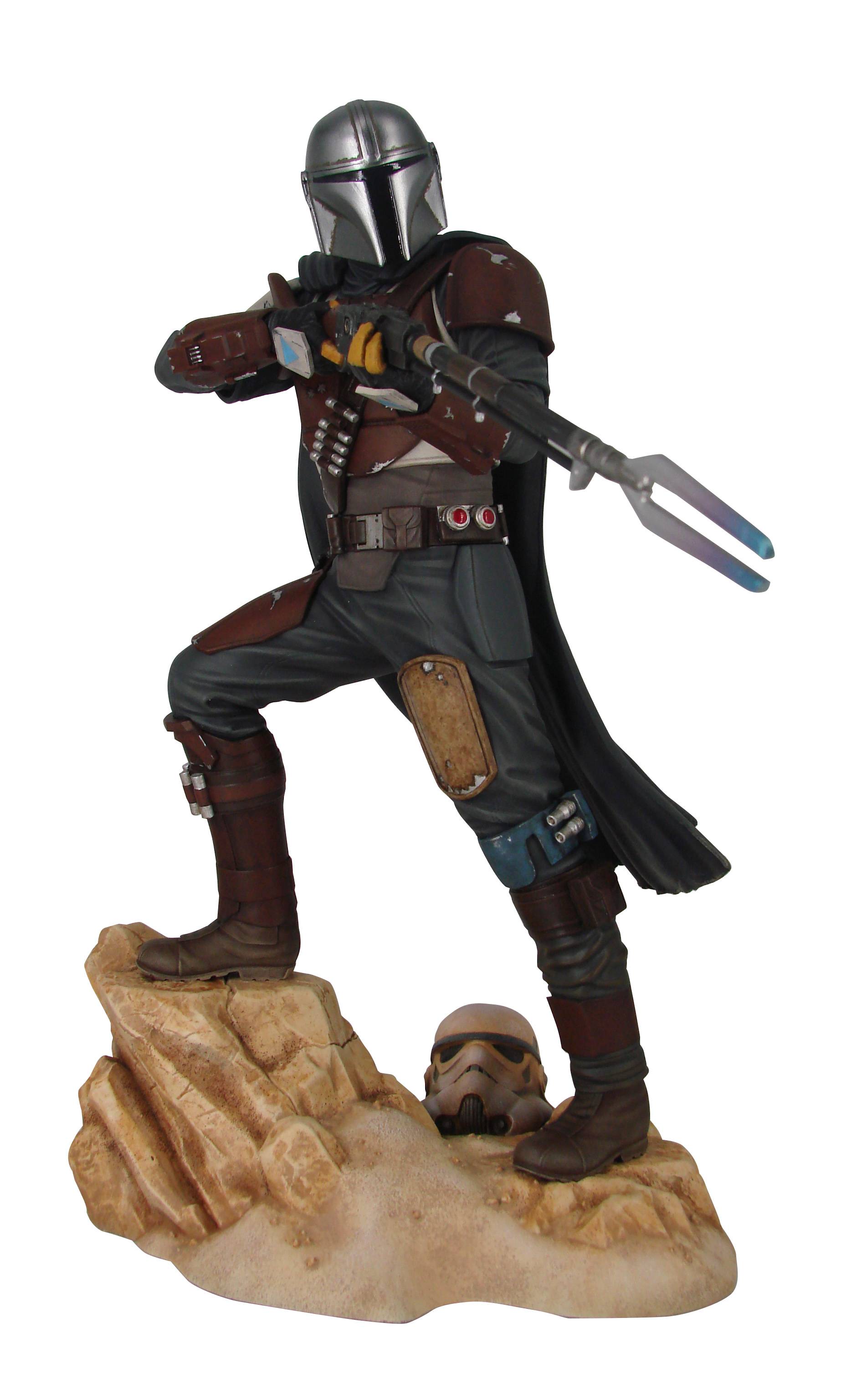 STAR WARS PREMIER COLLECTION THE MANDALORIAN MK1 STATUE (O/A