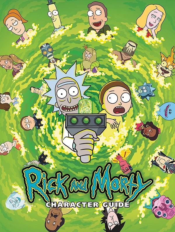 Jun200287 Rick Morty Character Guide Hc Previews World