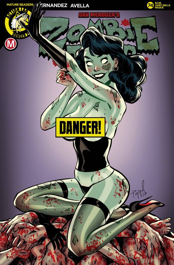 ZOMBIE TRAMP ONGOING #74 CVR F TARUSCOV RISQUE (MR)