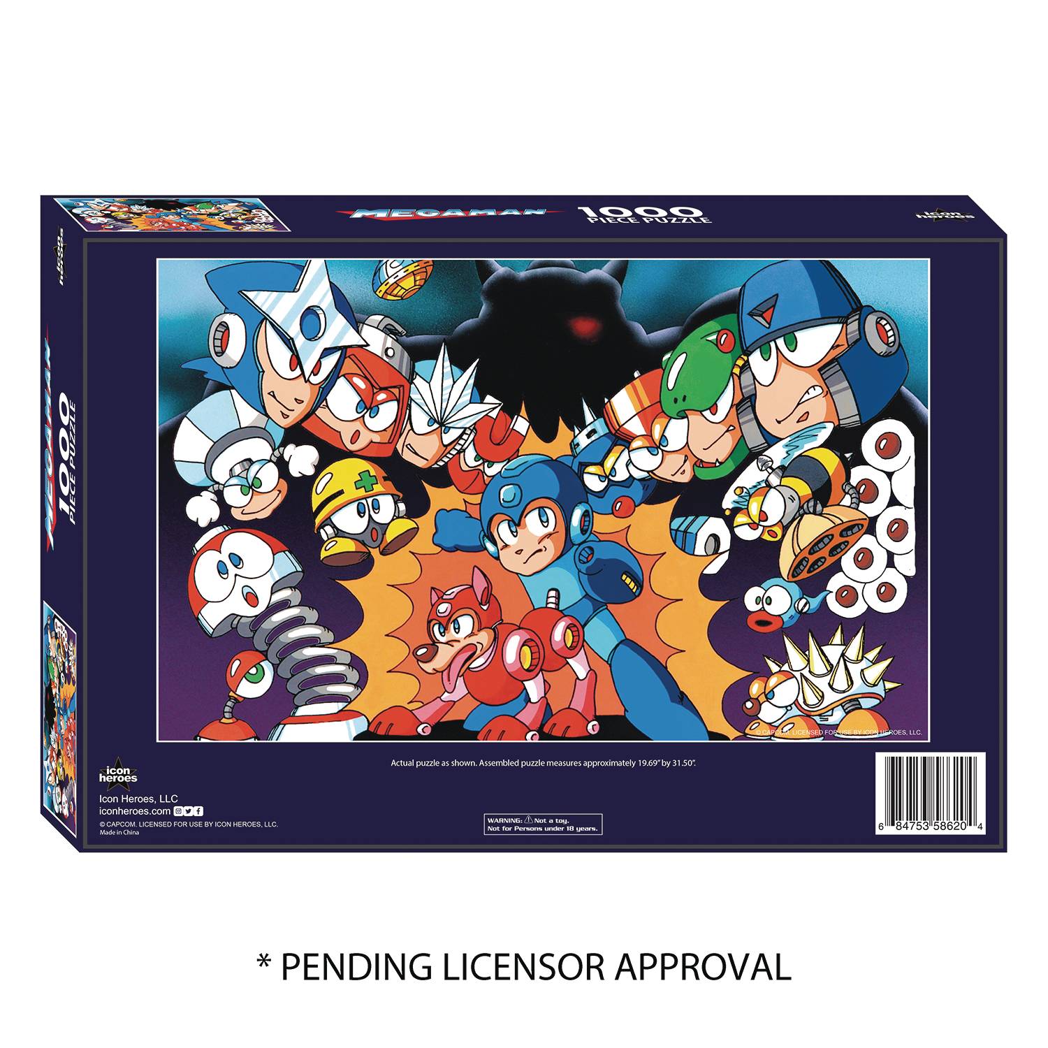 MEGA MAN 1000PC PUZZLE (FEB209247)