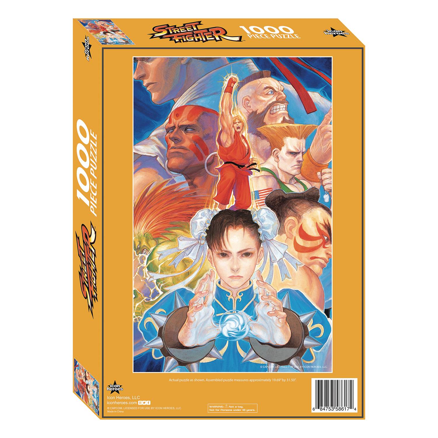 STREET FIGHTER 1000PC PUZZLE (FEB209246)