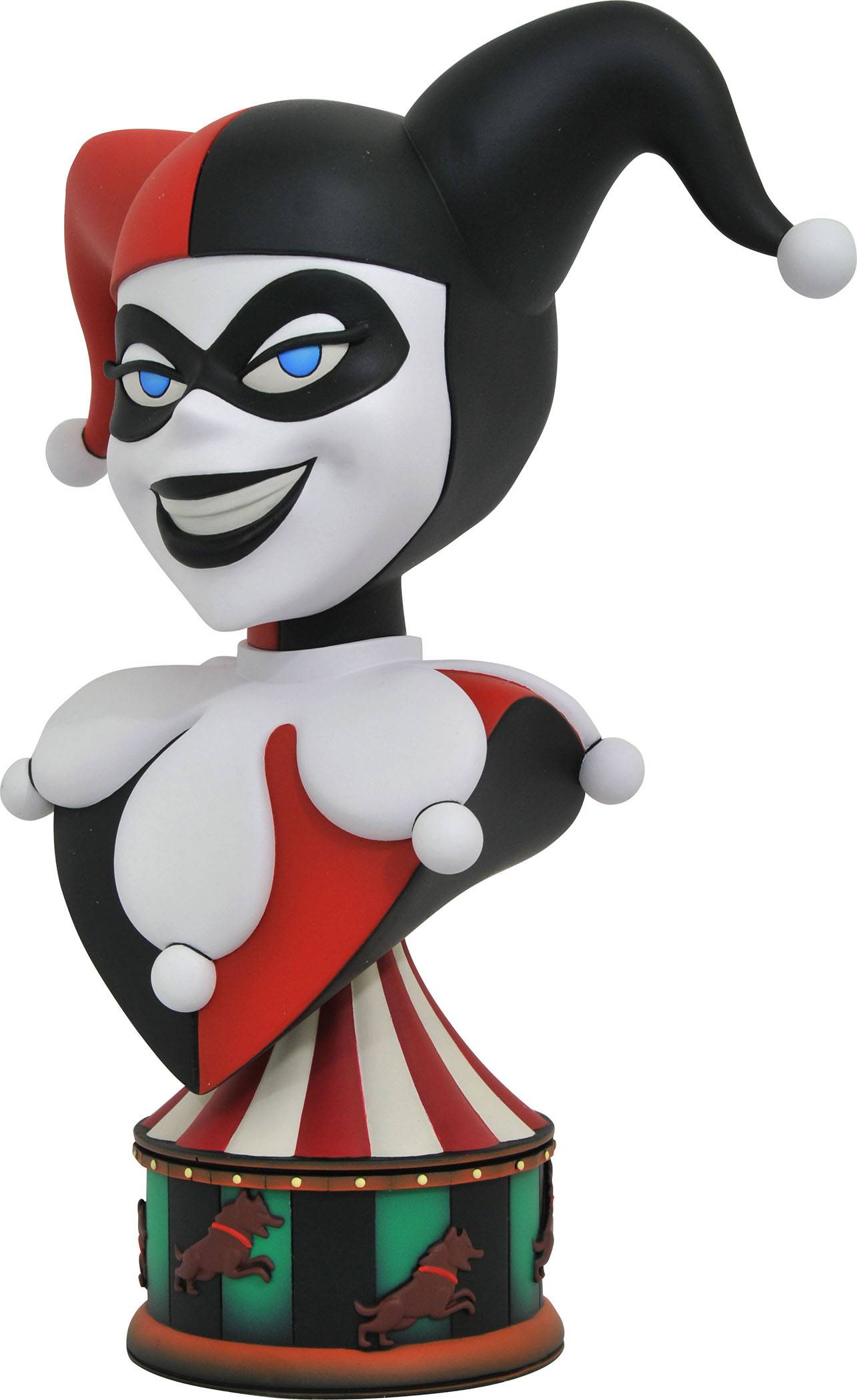 JUL201913 - BATMAN TAS LEGENDS IN 3D HARLEY QUINN 1/2 SCALE BUST - Previews  World