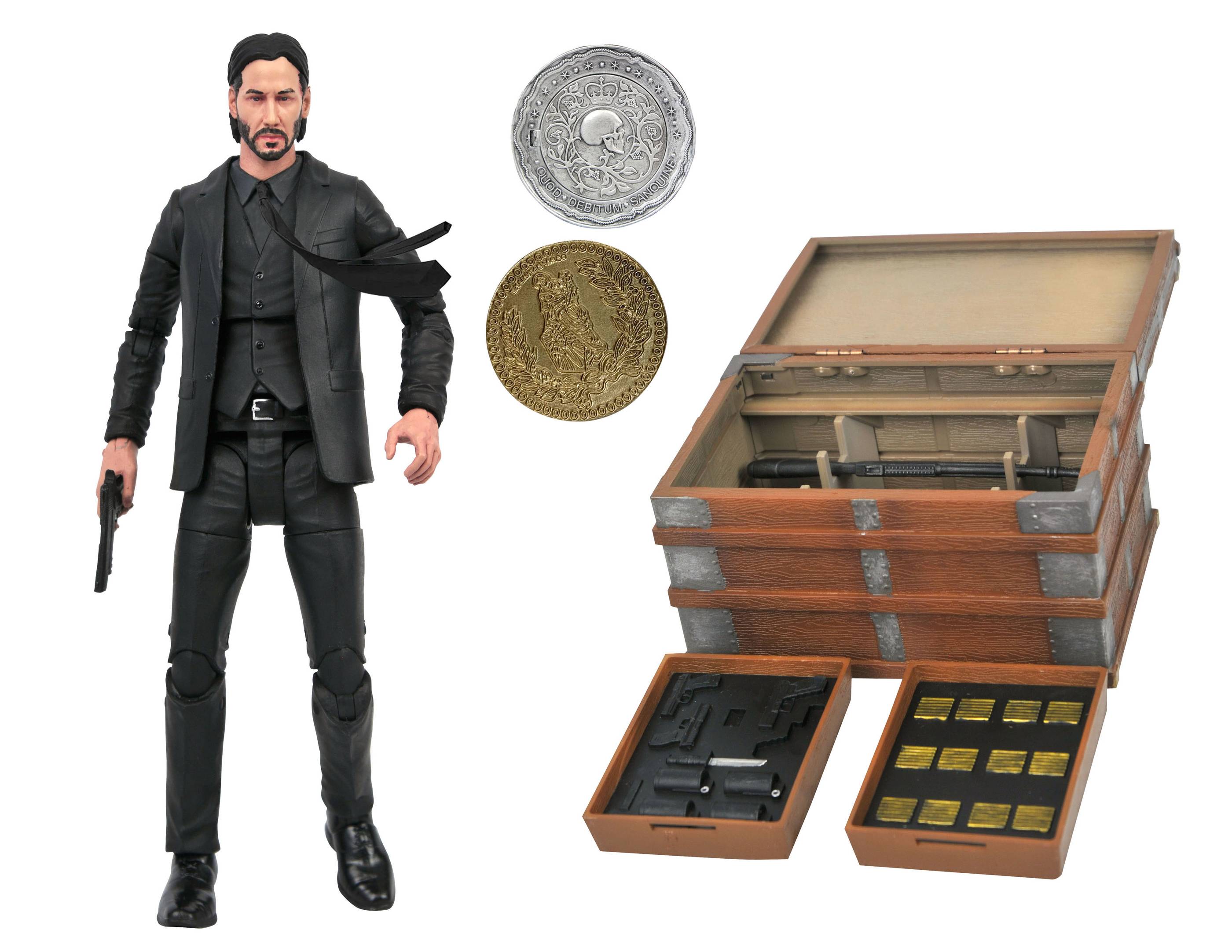 JOHN WICK DLX ACTION FIGURE SET (O/A)