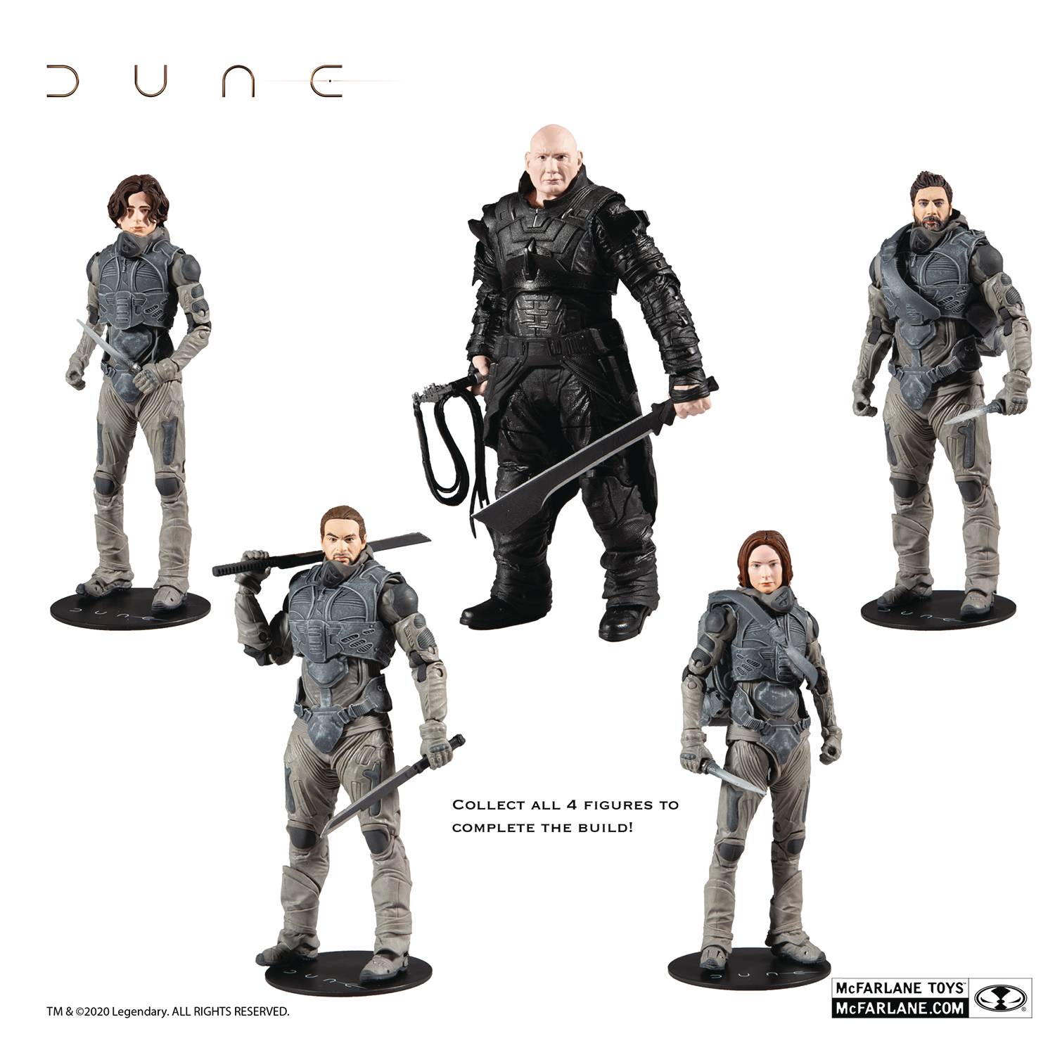 DUNE BUILD-A 7IN SCALE AF WV1 ASST  (APR208081)