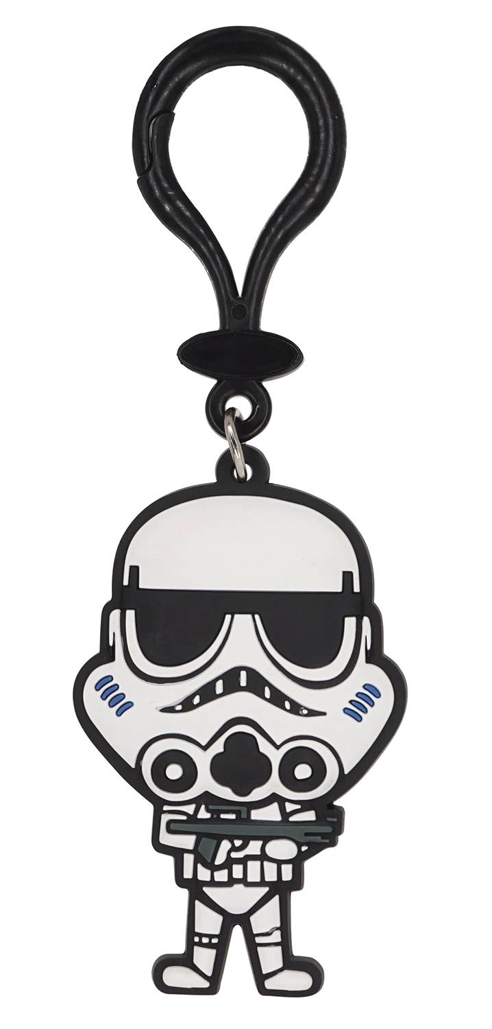 AUG202488 - STAR WARS STORMTROOPER PVC SOFT TOUCH BAG CLIP - Previews World