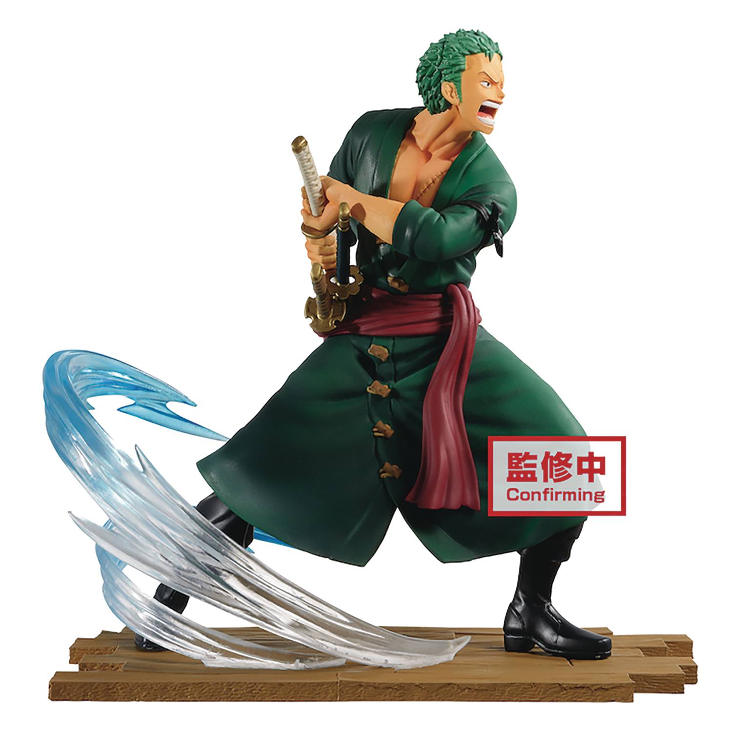 APR209091 - ONE PIECE LOG FILE SELECT FIGHT V1 ZORO DXF FIG 