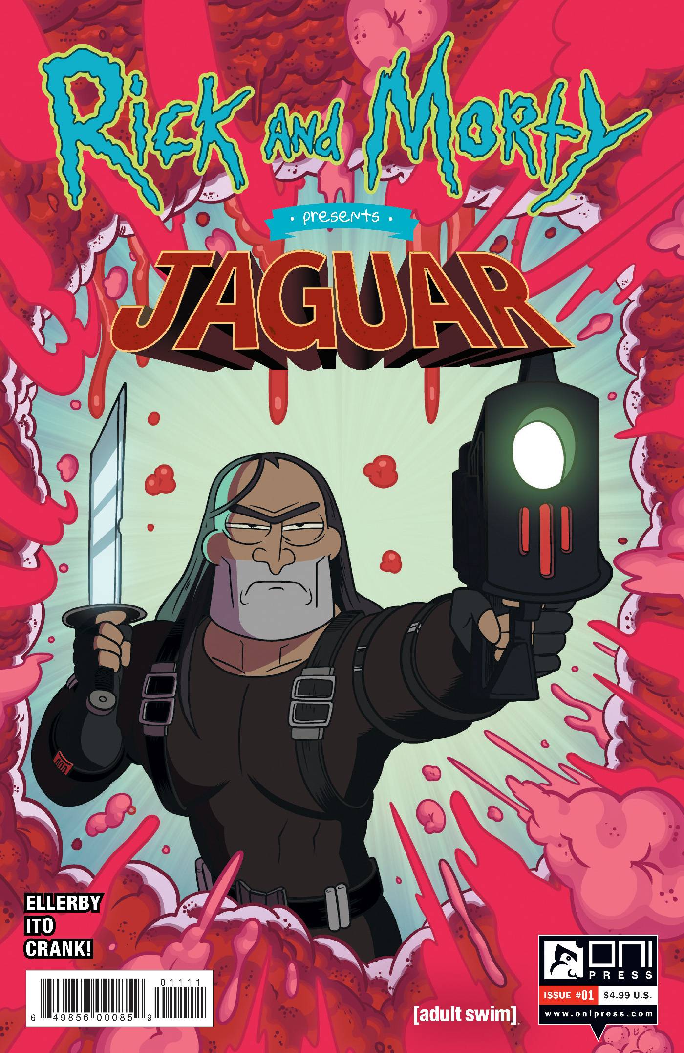 RICK AND MORTY PRESENTS JAGUAR #1 CVR A ELLERBY