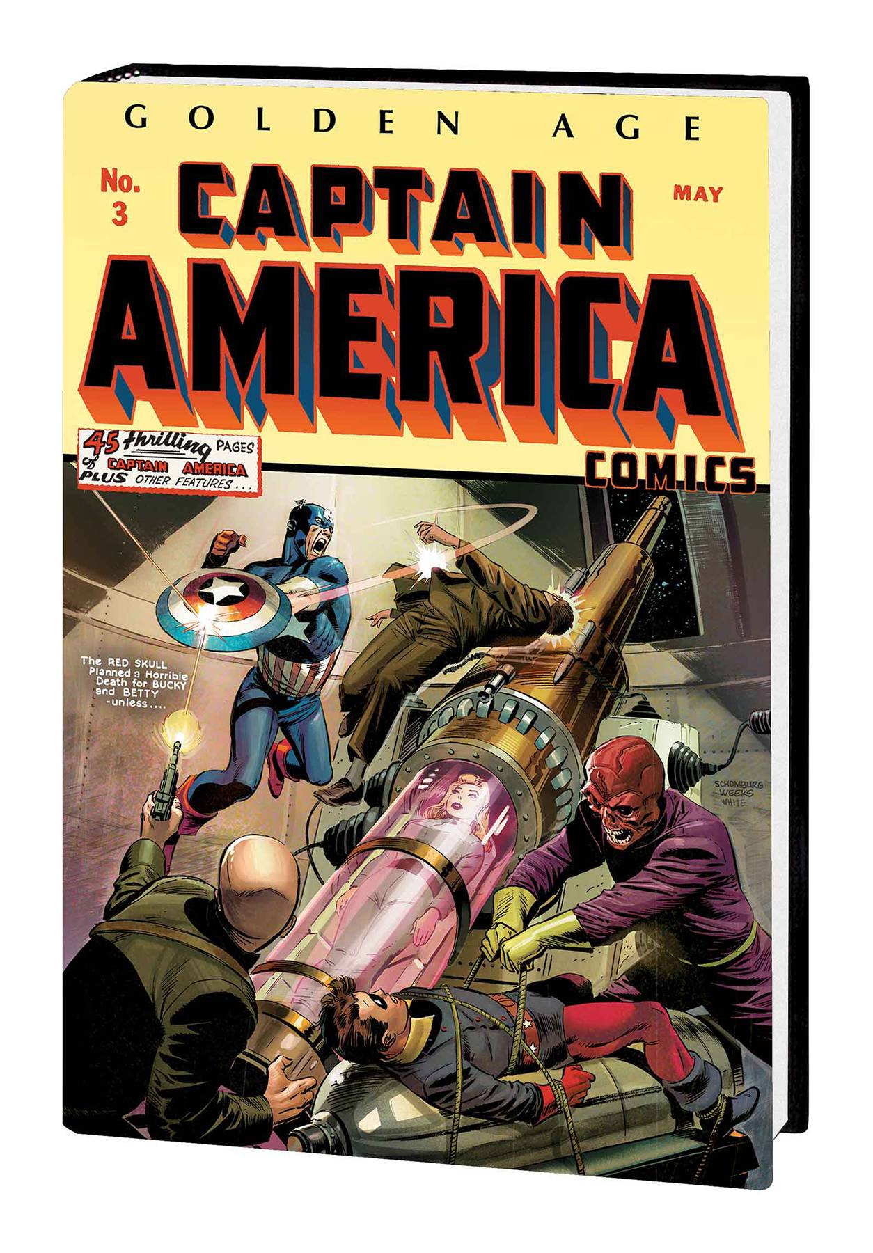 (USE JAN238877) GOLDEN AGE CAPTAIN AMERICA OMNIBUS HC VOL 01