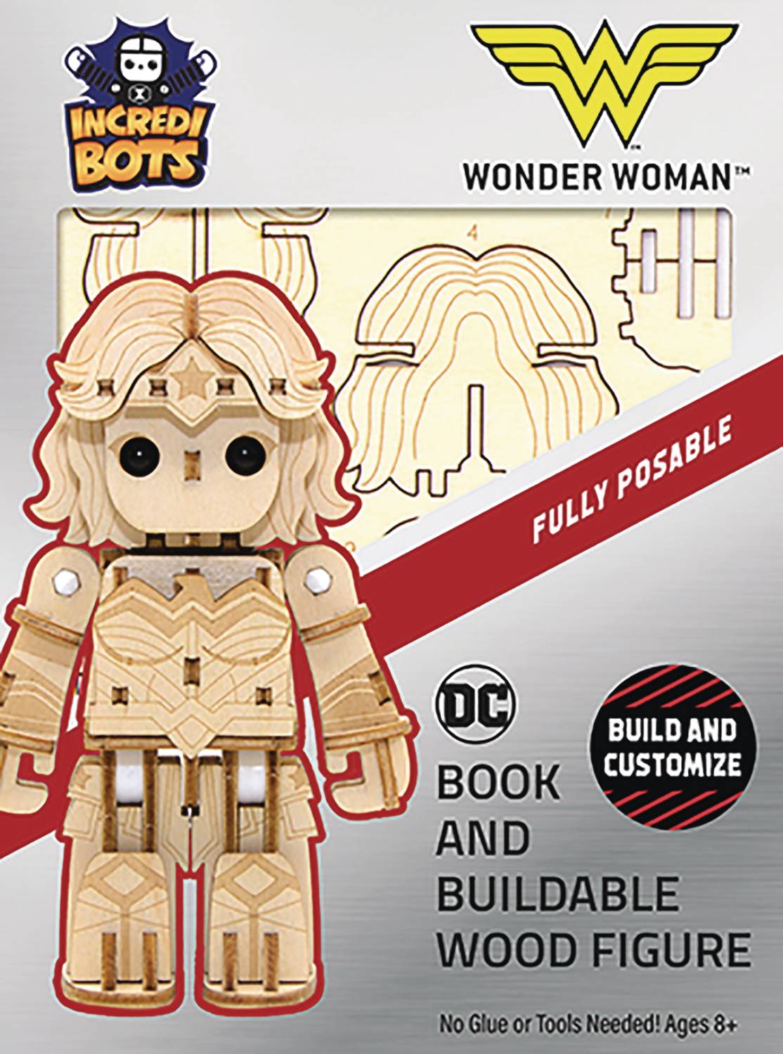 INCREDIBUILDS DC WONDER WOMAN INCREDIBOTS MODEL (JUN209143)