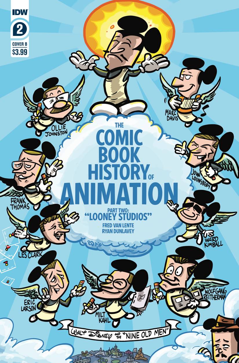 COMIC BOOK HISTORY OF ANIMATION #2 (OF 5) CVR B DUNLAVEY