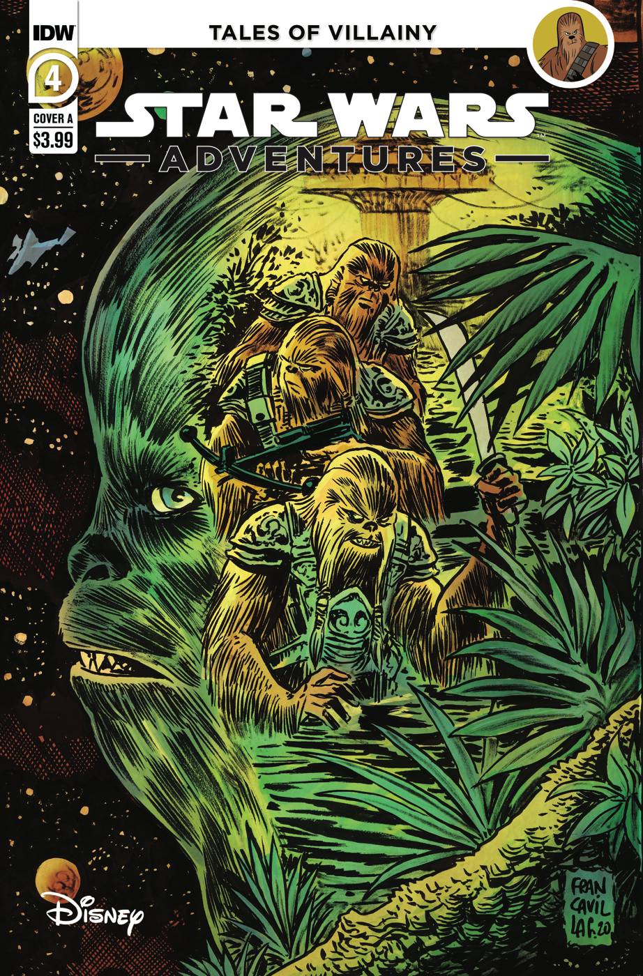 STAR WARS ADVENTURES (2020) #4 CVR A FRANCAVILLA