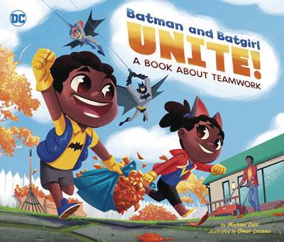 BATMAN & BATGIRL UNITE BOOK ABOUT TEAMWORK HC