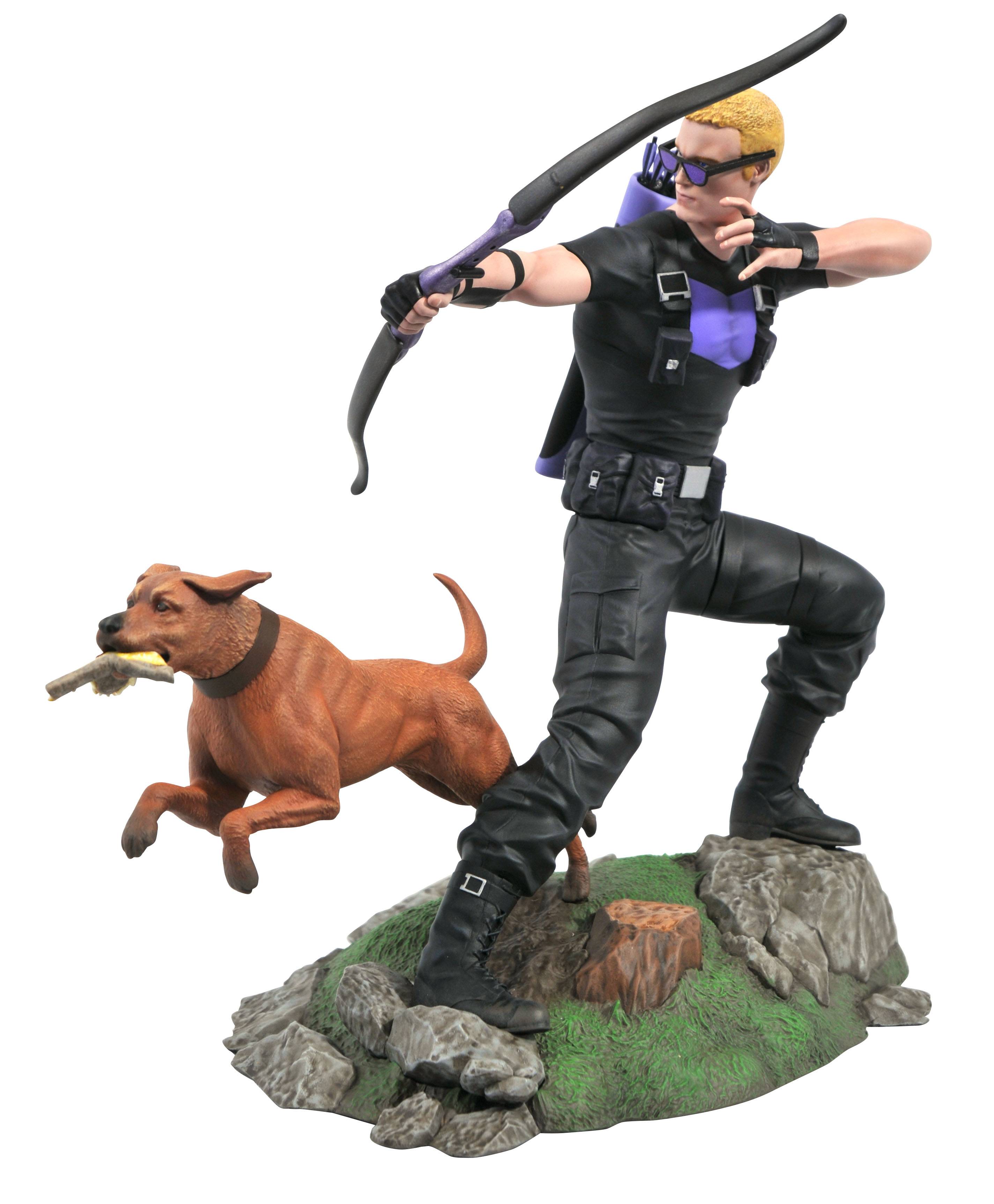 MARVEL GALLERY COMIC HAWKEYE PVC STATUE (O/A)